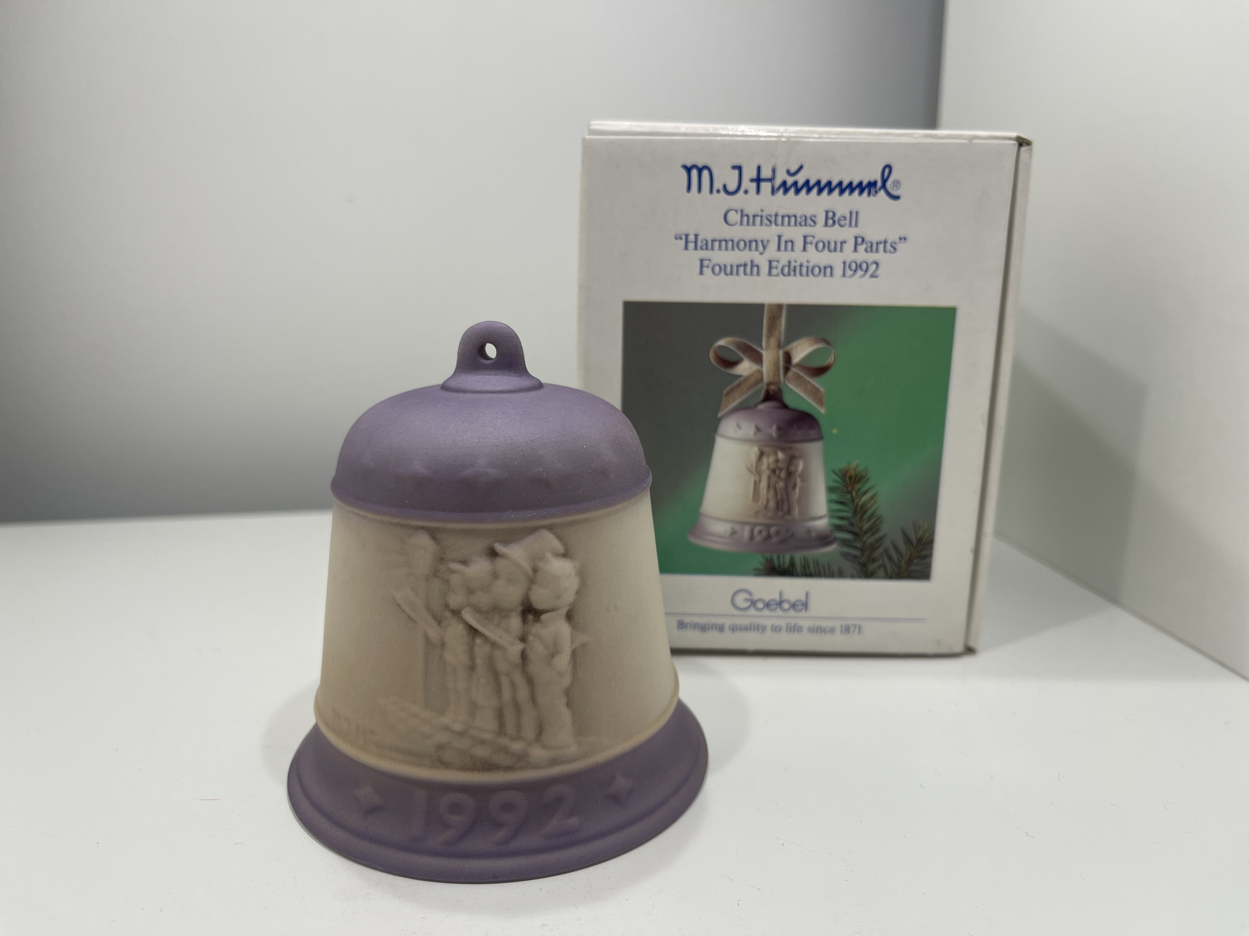 Hummel Figur Glocke 1992 mit Ovp. 8 cm. 1 Wahl - Top Zustand.   