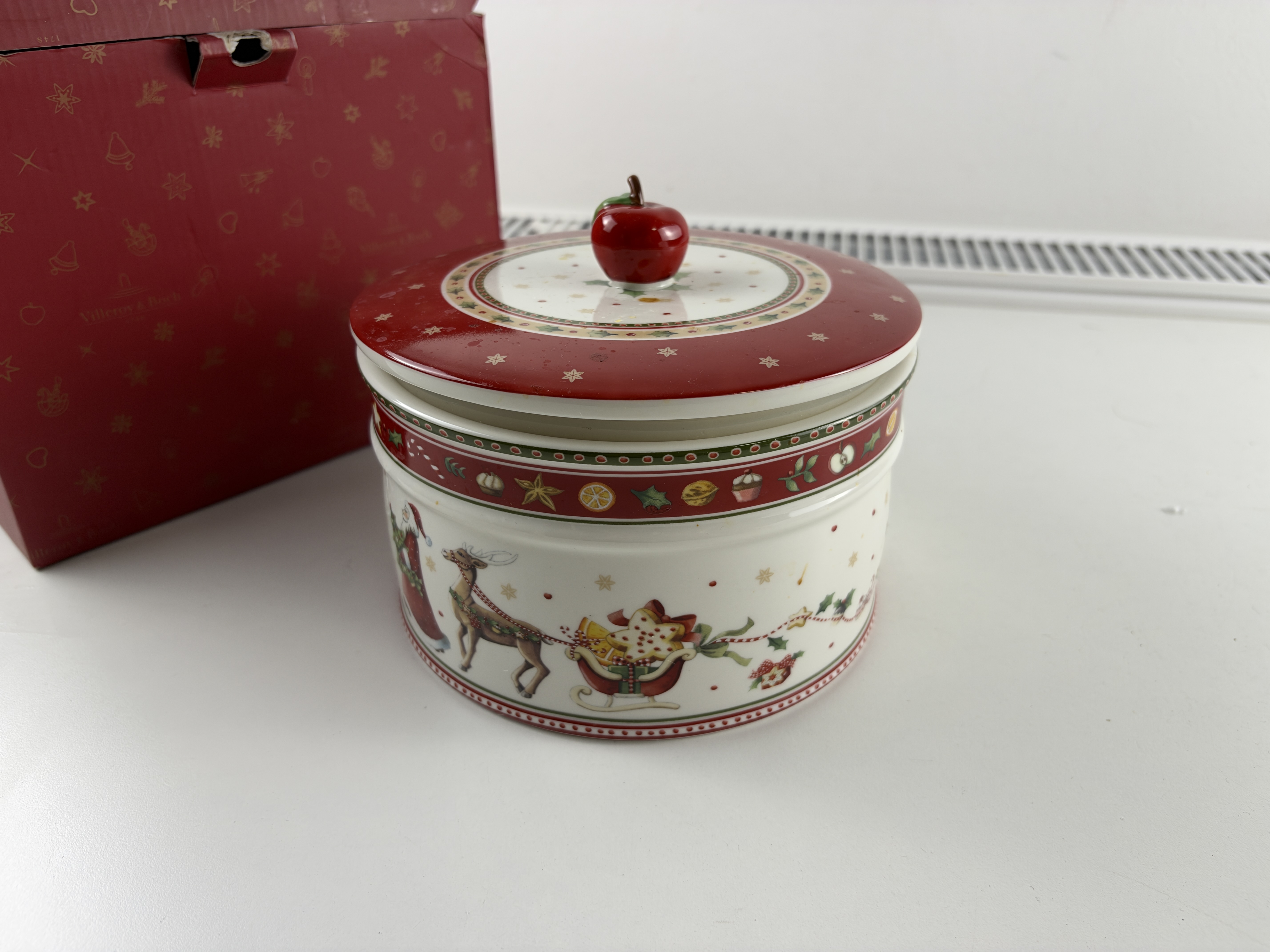 Villeroy & Boch Porzellan Figur Kecksdose 17,5 cm Ø 1 Wahl Top Zustand  