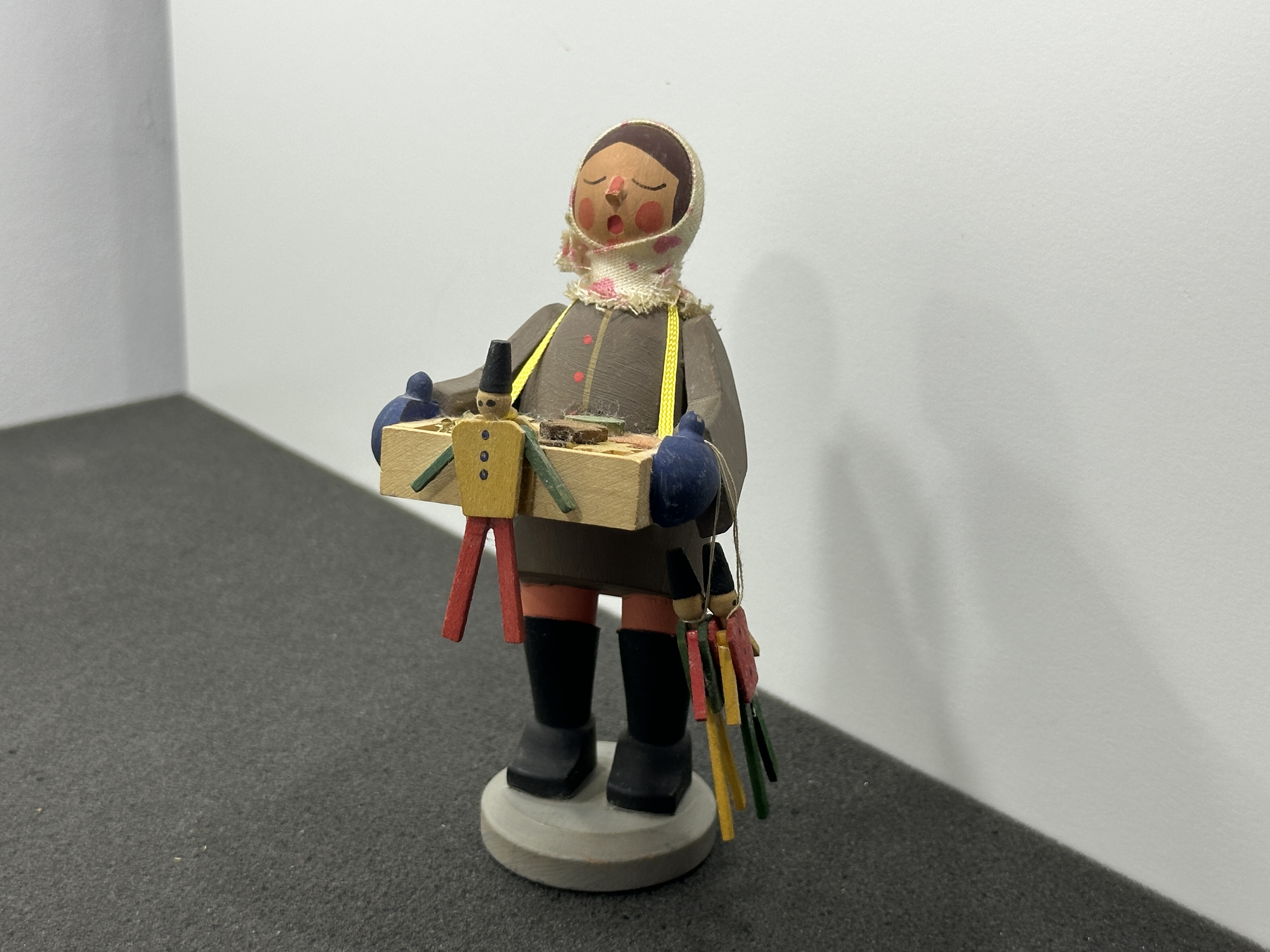 Erzgebirge Figur Striezelkinder 12,8 cm. Top Zustand
