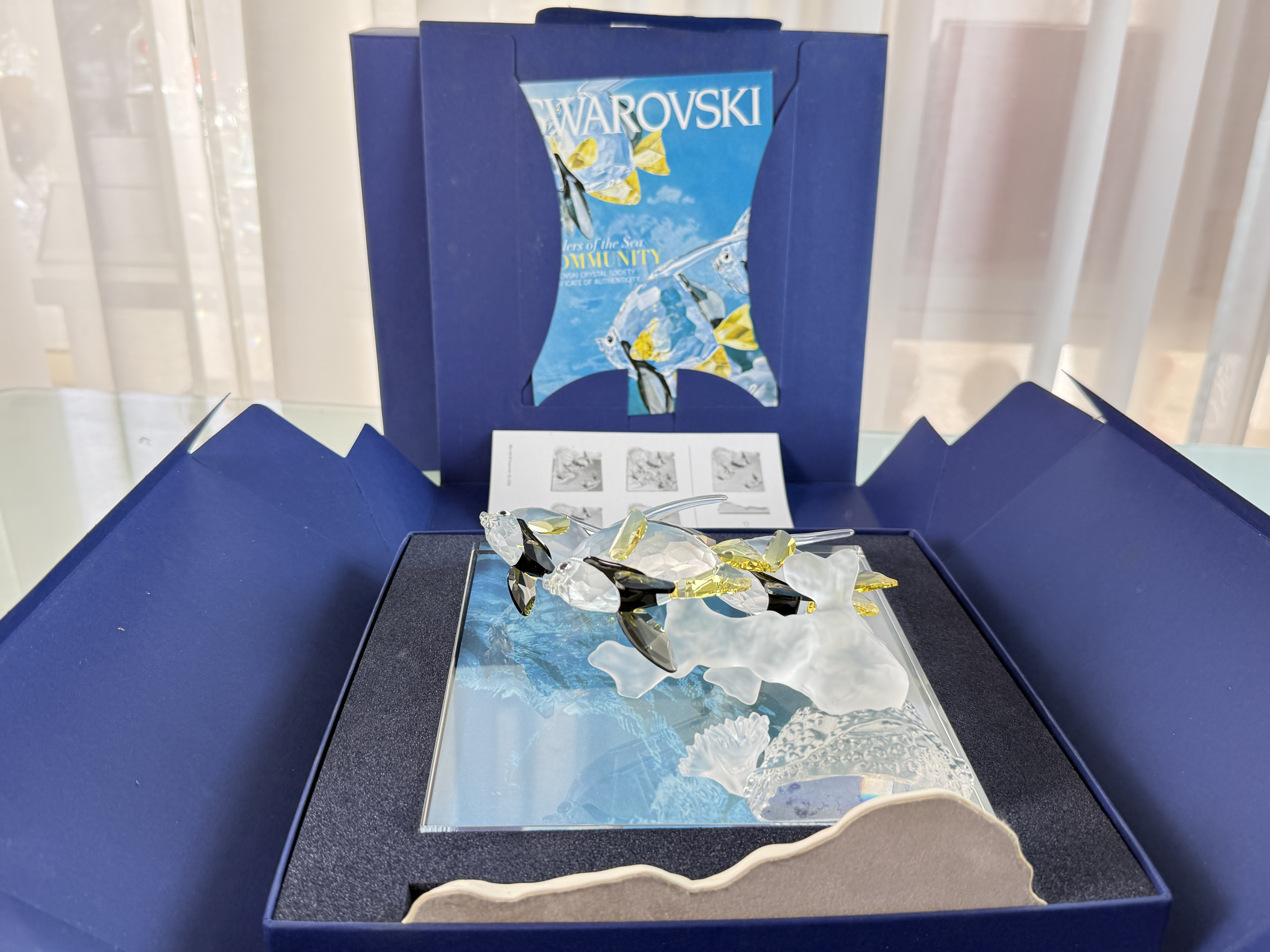 Swarovski Figur 854650 Wonders of the Sea Community 20 cm. Ovp & Zertifikat. Top Zustand