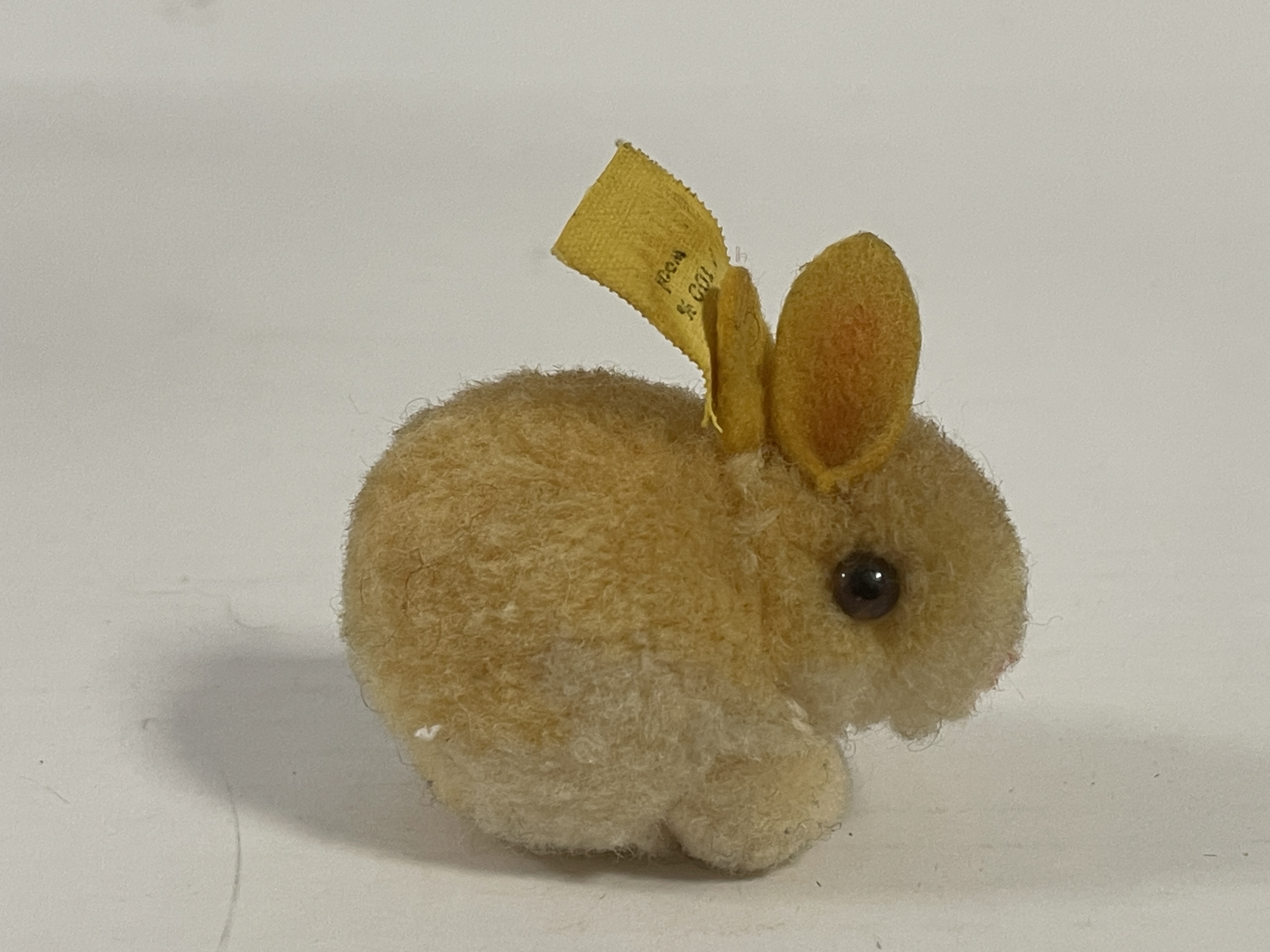 Steiff Tier 2504.44 Woll Hase 5 cm Top Zustand   