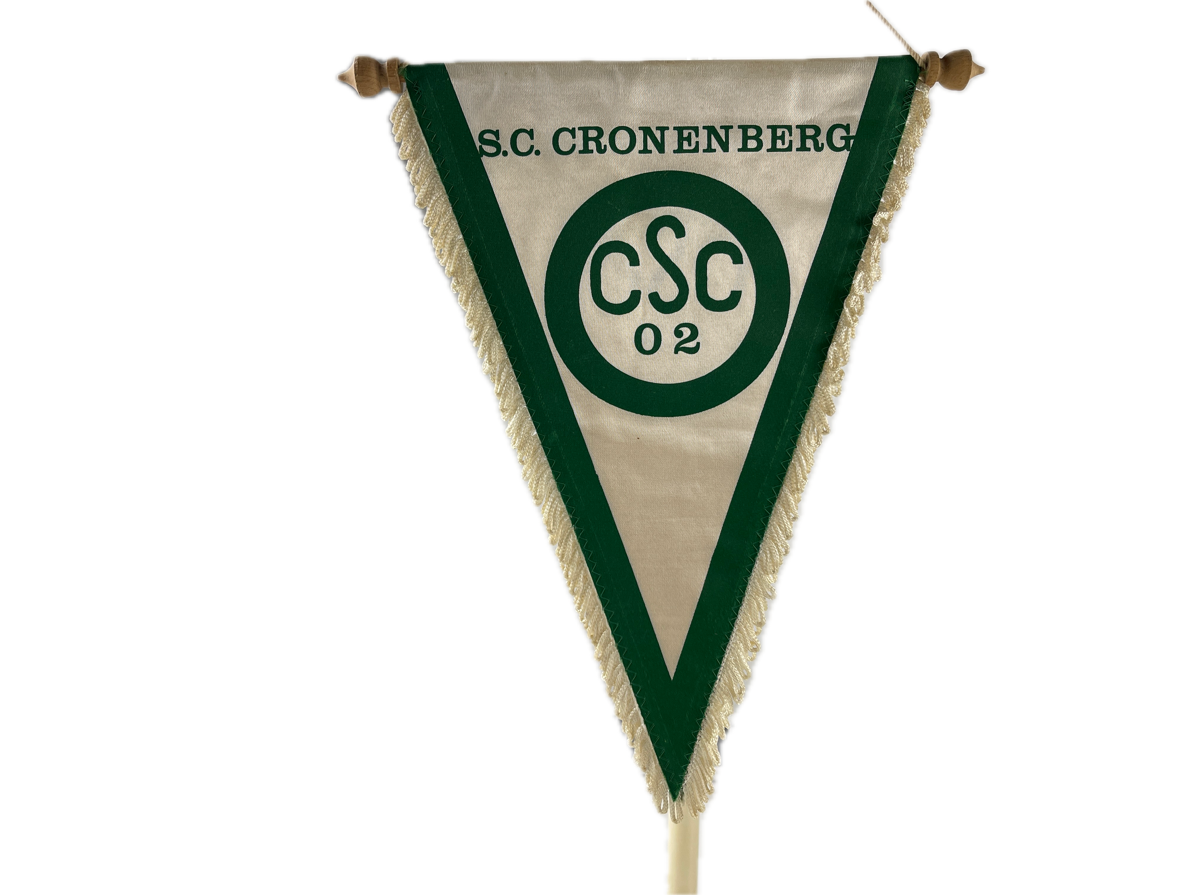 Sammler Wimpel  SC Cronenberg 02 - 28 cm -  Top Zustand  