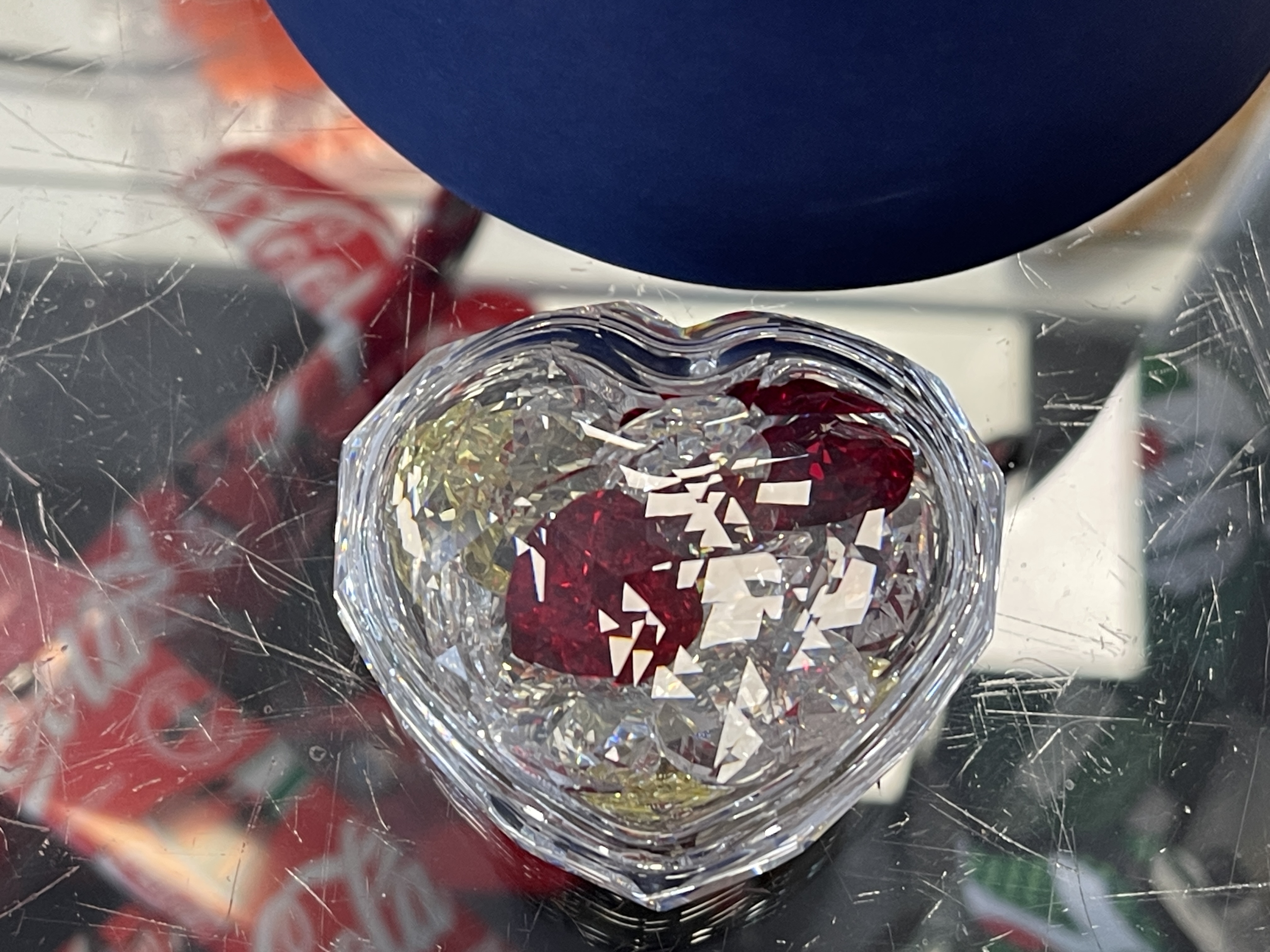 Swarovski Figur 693910 Jewel-Box Rot 6,2 cm. - OVP & Zertifikat Top Zustand 