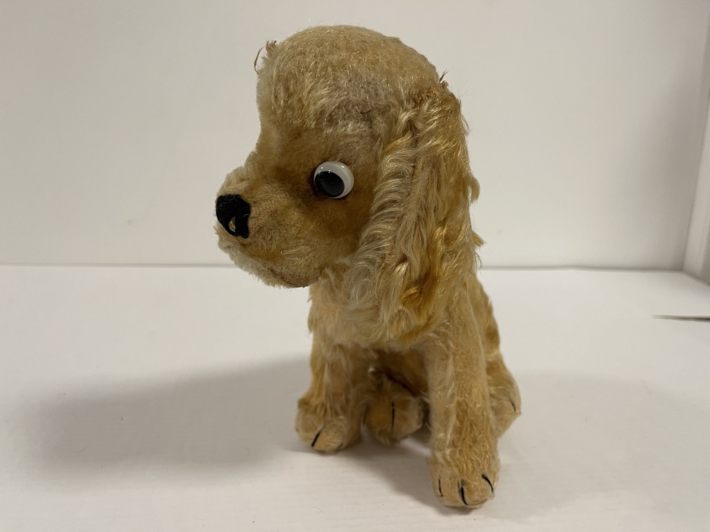 Alter Steiff Tier  Spaniel  25 cm. Zustand siehe Fotos