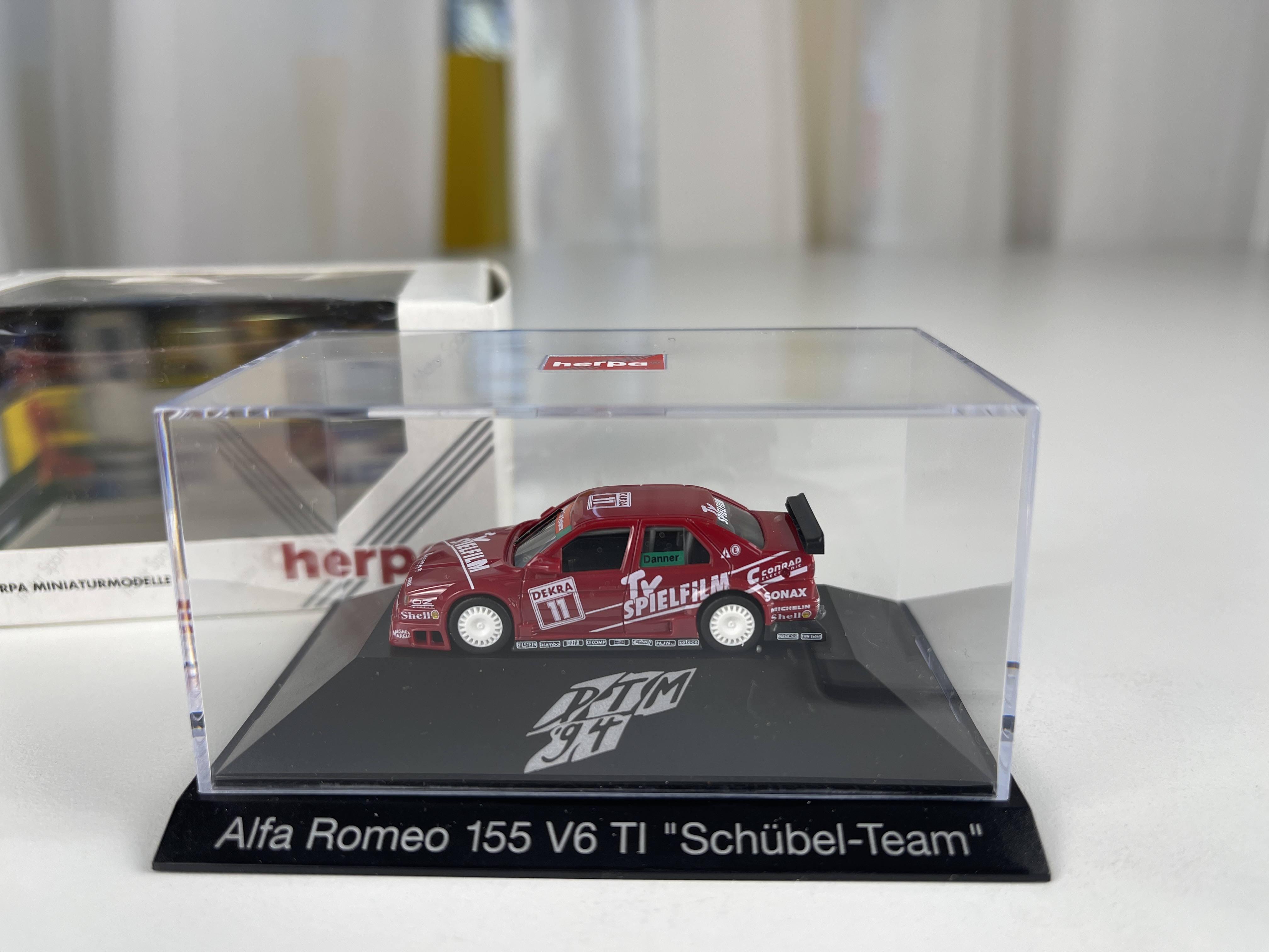 Herpa Modellauto Alfa Romeo 155 V6 TI 1:87 - Top Zustand    