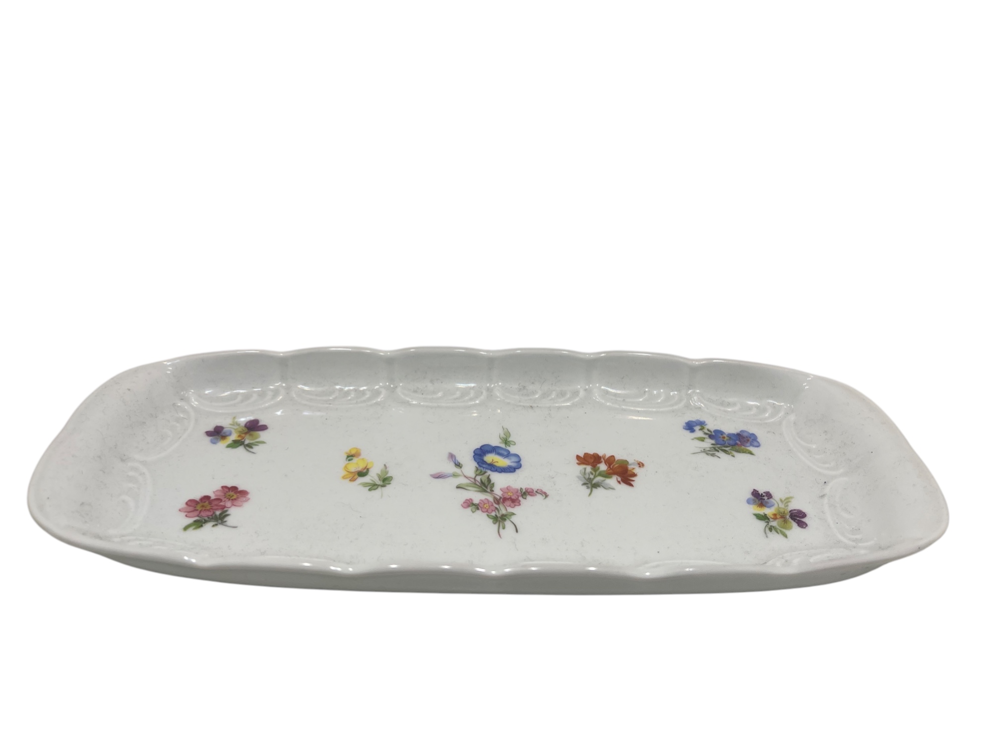 Royal Bavaria KPM Porzellan Servierplatte 25 x 10 x 3 cm. - 1 Wahl Top Zustand 