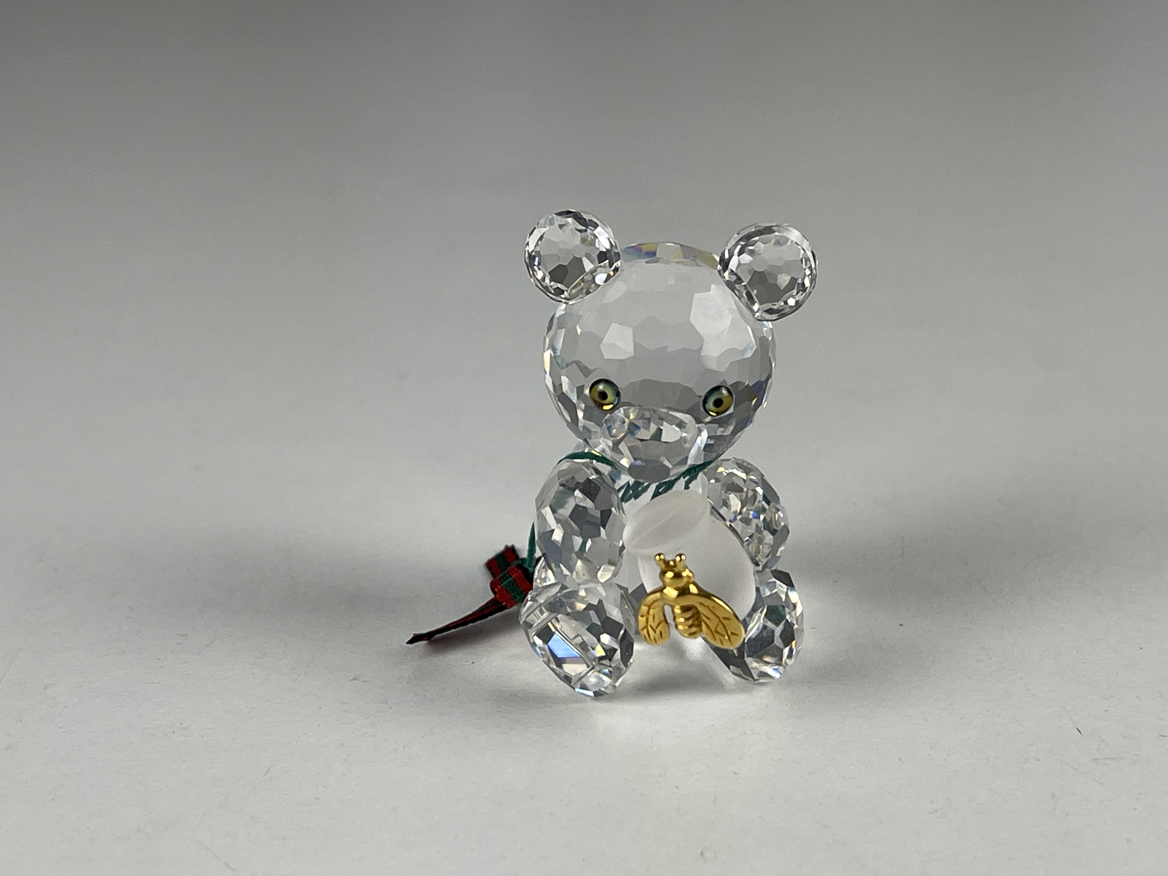 Swarovski Figur 213068 Kris Bär Honigtopf 4,2 cm. Top Zustand. 