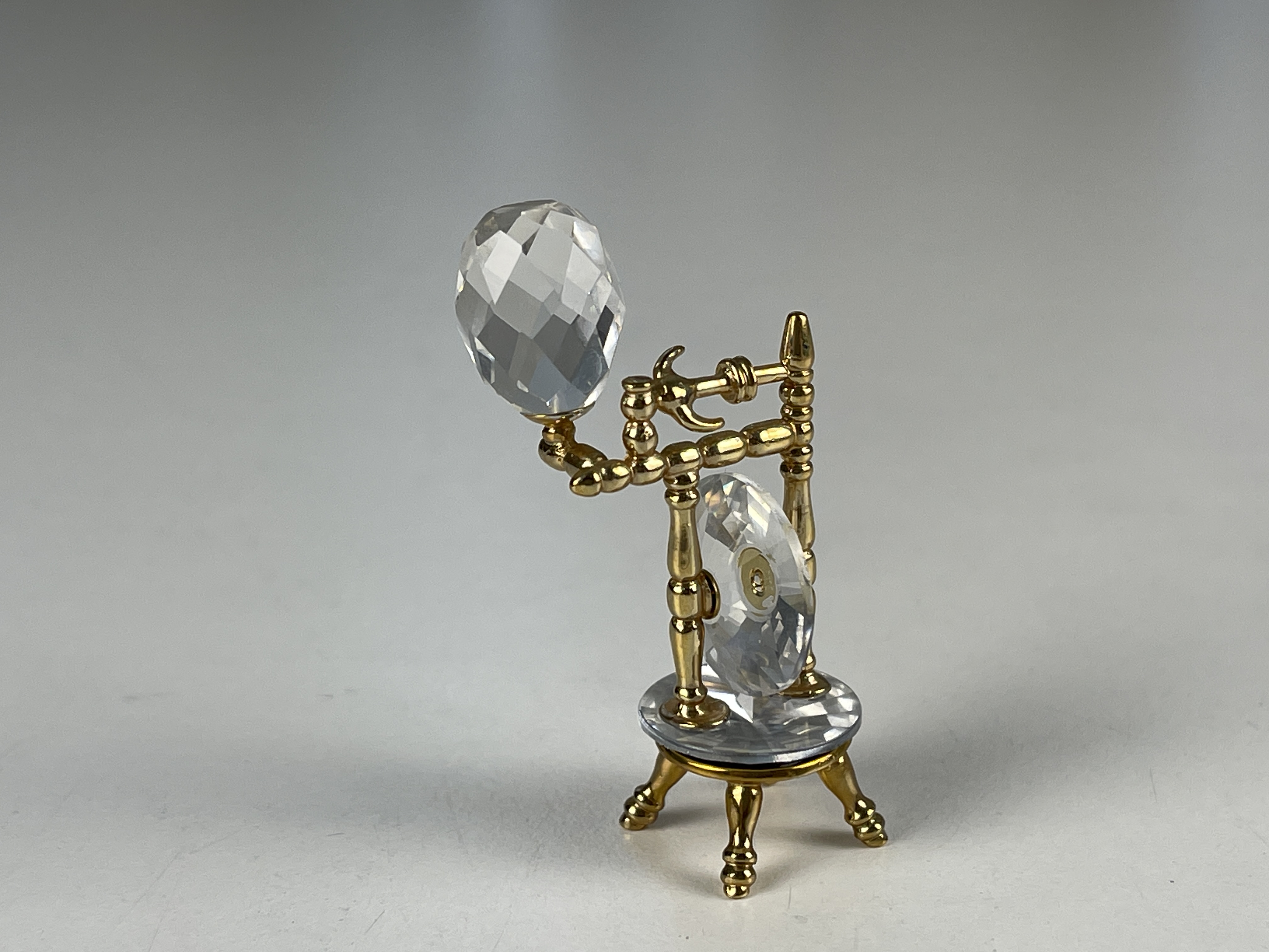  Swarovski Figur 182169 Spinnrad 5,2 cm. Top Zustand 