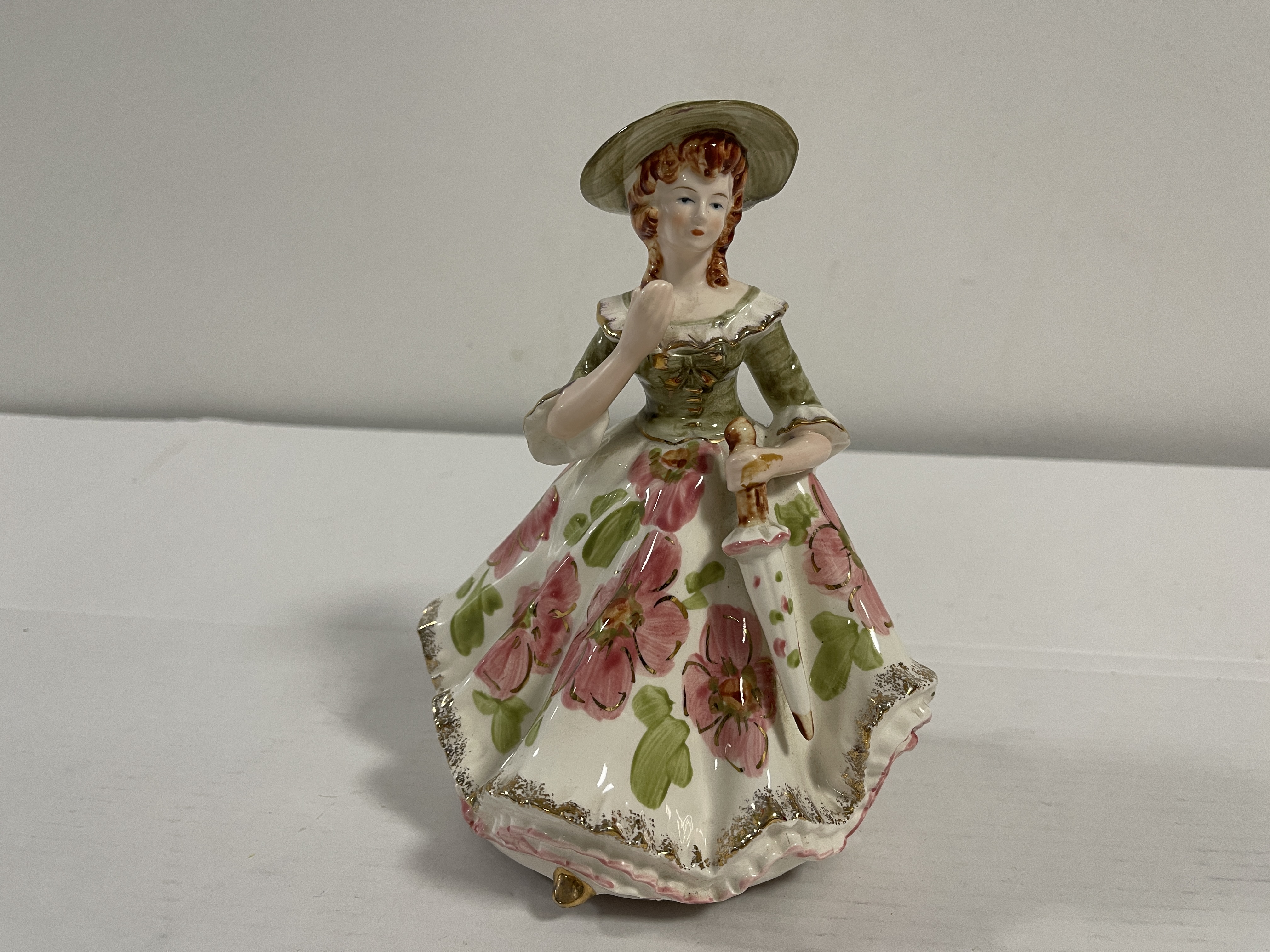 Sammlerfigur Spieluhr Keramik 20 cm 1 Wahl Guter Zustand   
