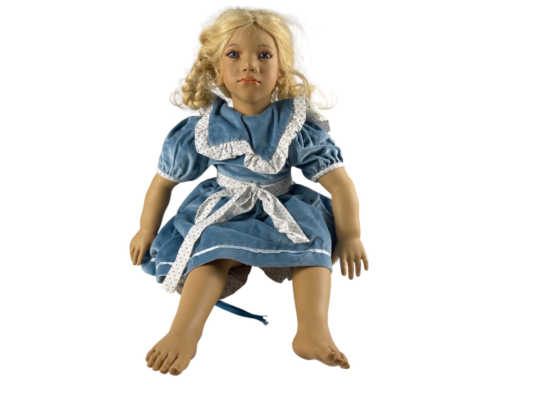 Annette Himstedt Puppe Alke 70 cm. Top Zustand  