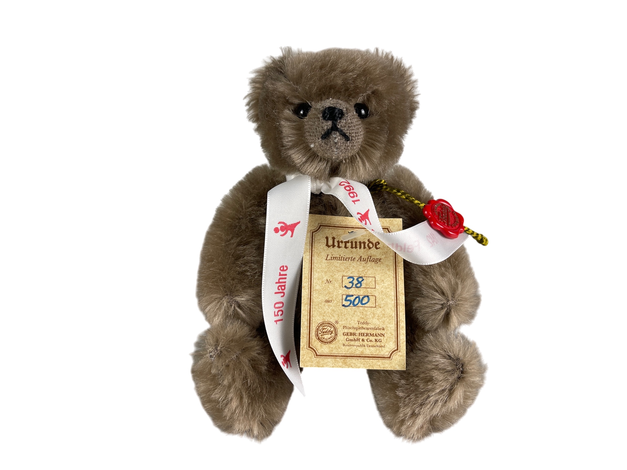 Hermann Teddybär 18 cm. Top Zustand    