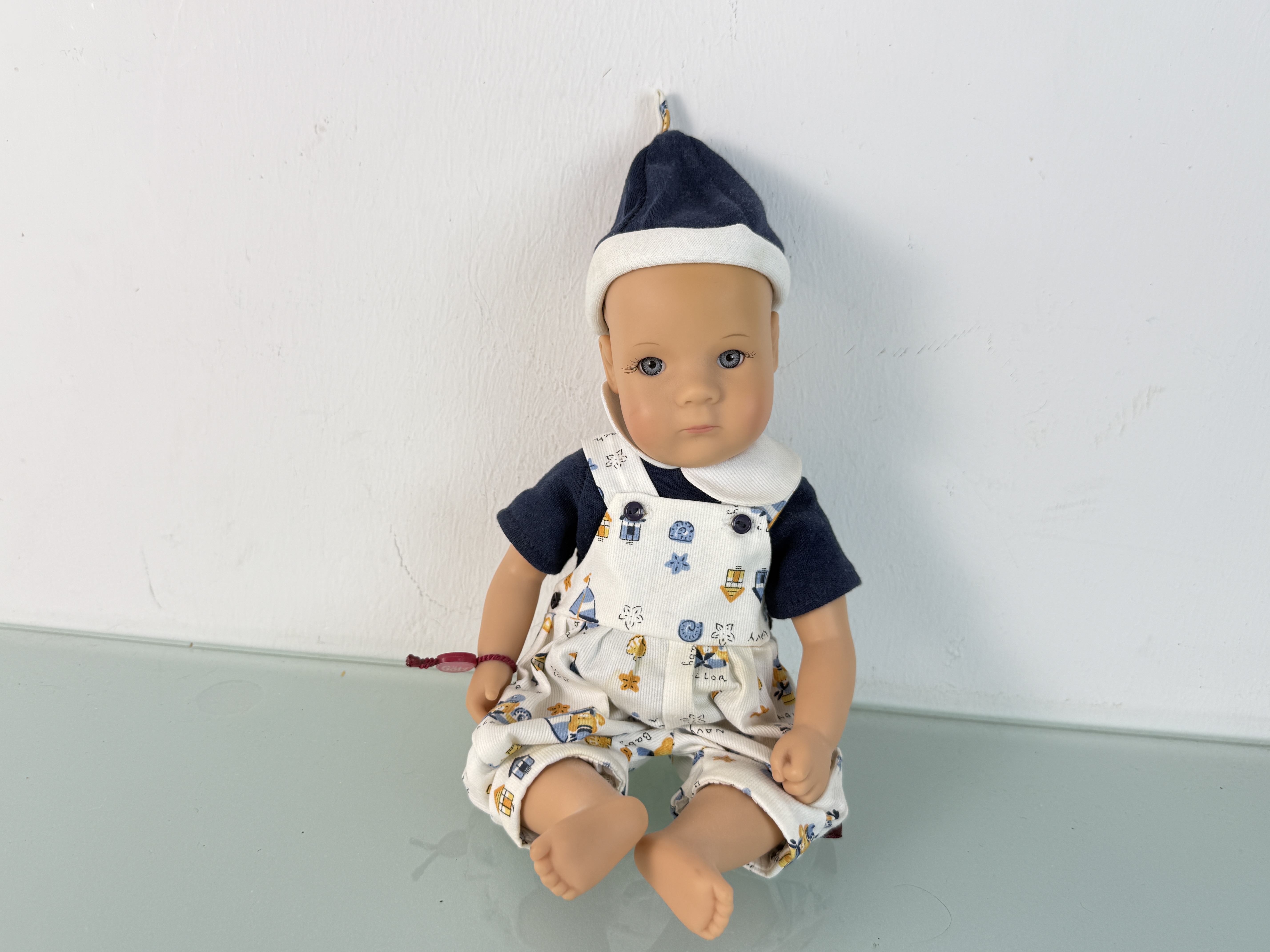 Künstlerpuppe Götz Vinyl Puppe 33 cm. Top Zustand