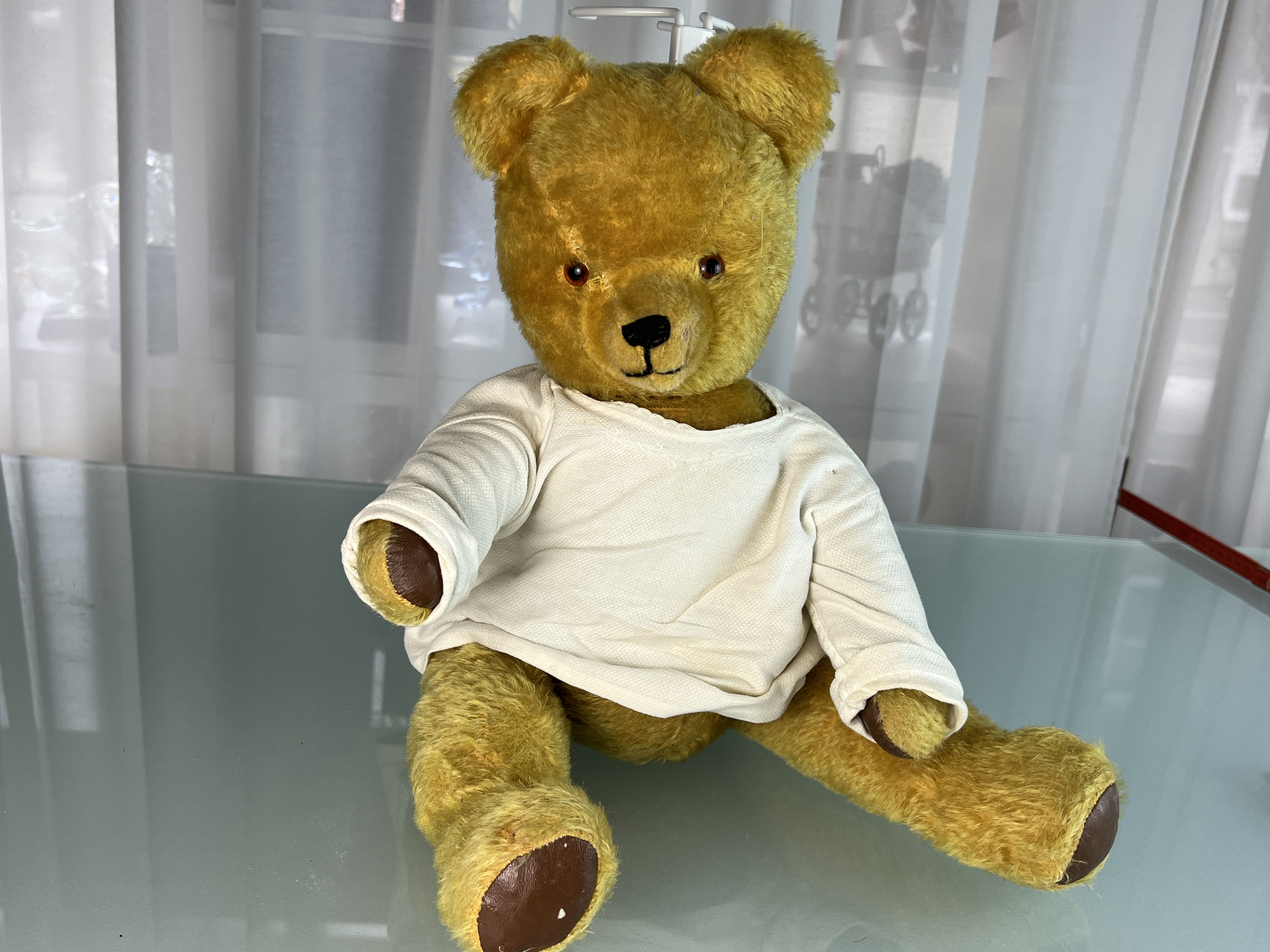 Alter Sammler Teddy Bär Künstlerbär 50 cm Zustand Siehe Fotos 