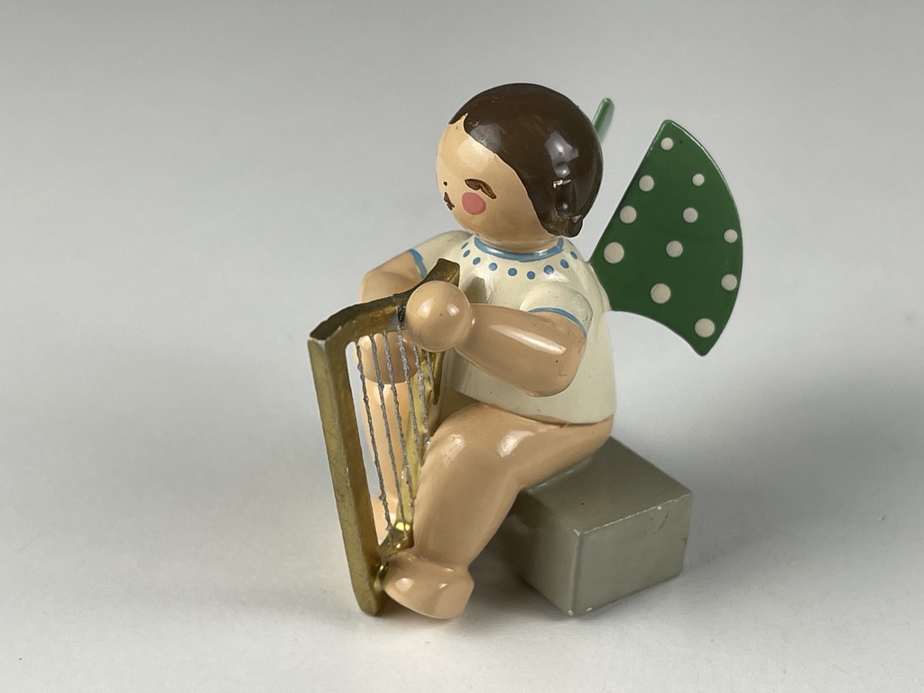 Wendt und Kühn Erzgebirge Figur Engel 5 cm. Zustand  siehe Fotos 