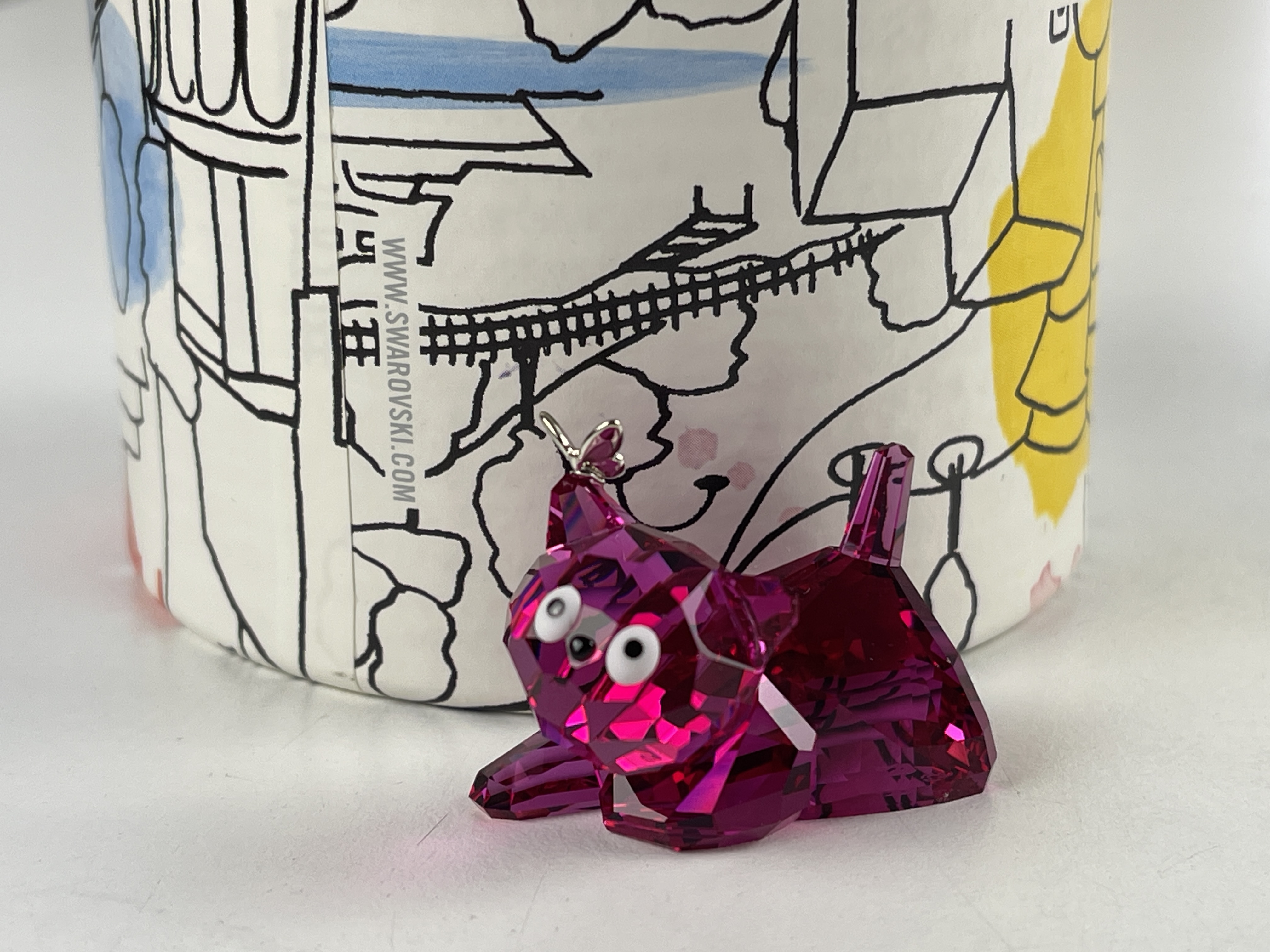  Swarovski Figur 995045 Katze Emily 3 cm. Ovp + Zertifikat + Top Zustand 