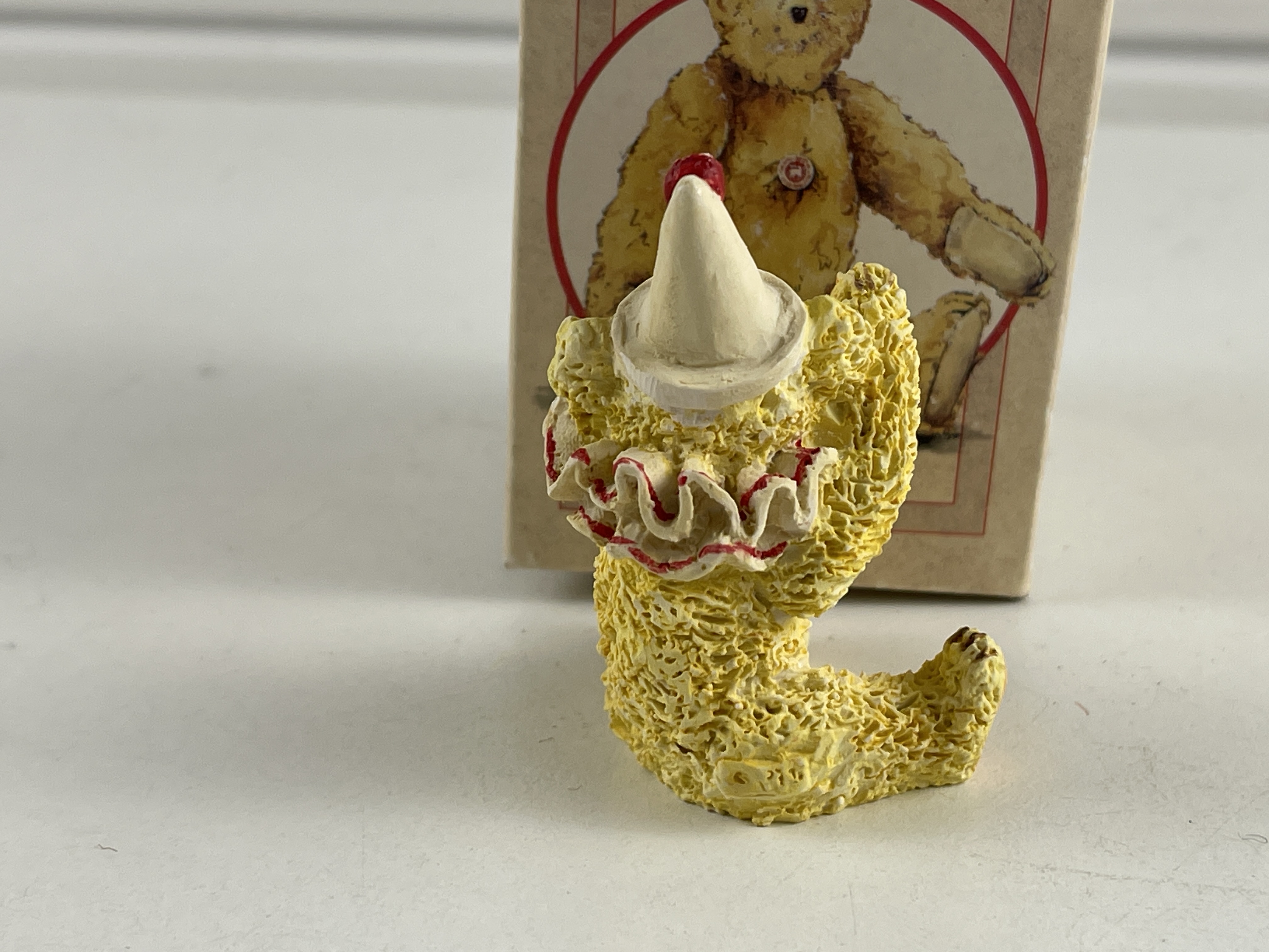 Steiff Tier Sammler Figur Kunststoff 5,5 cm - Top Zustand  + OVP 