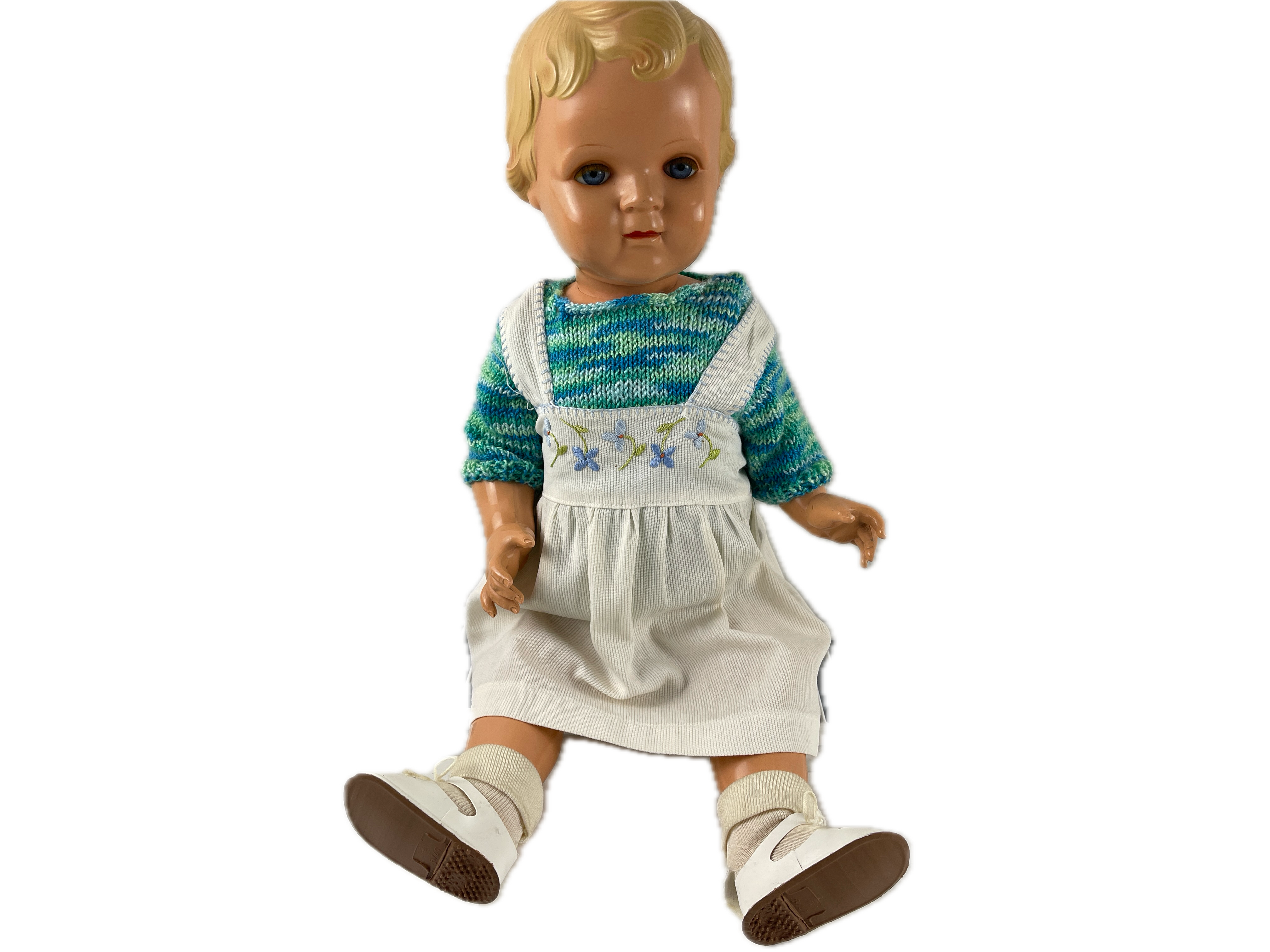 Zelluloid Sammler  Puppe 47 cm  Gut Zustand siehe Fotos