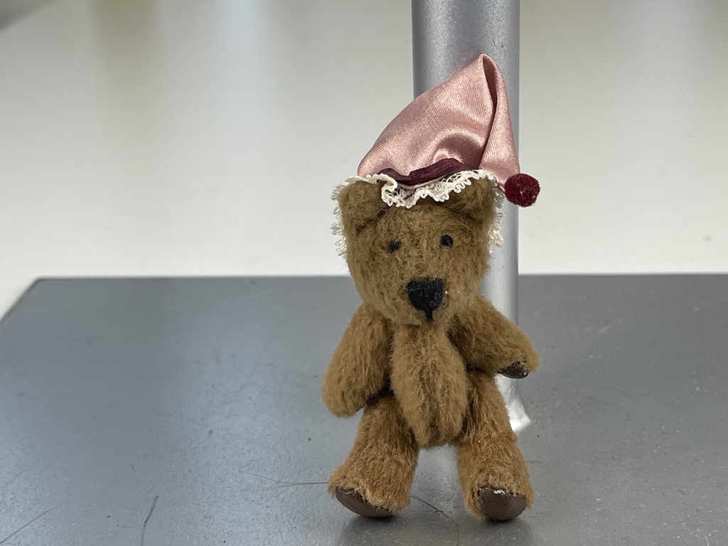 Sammler Stofftier Teddybär 7 cm. Top Zustand.   