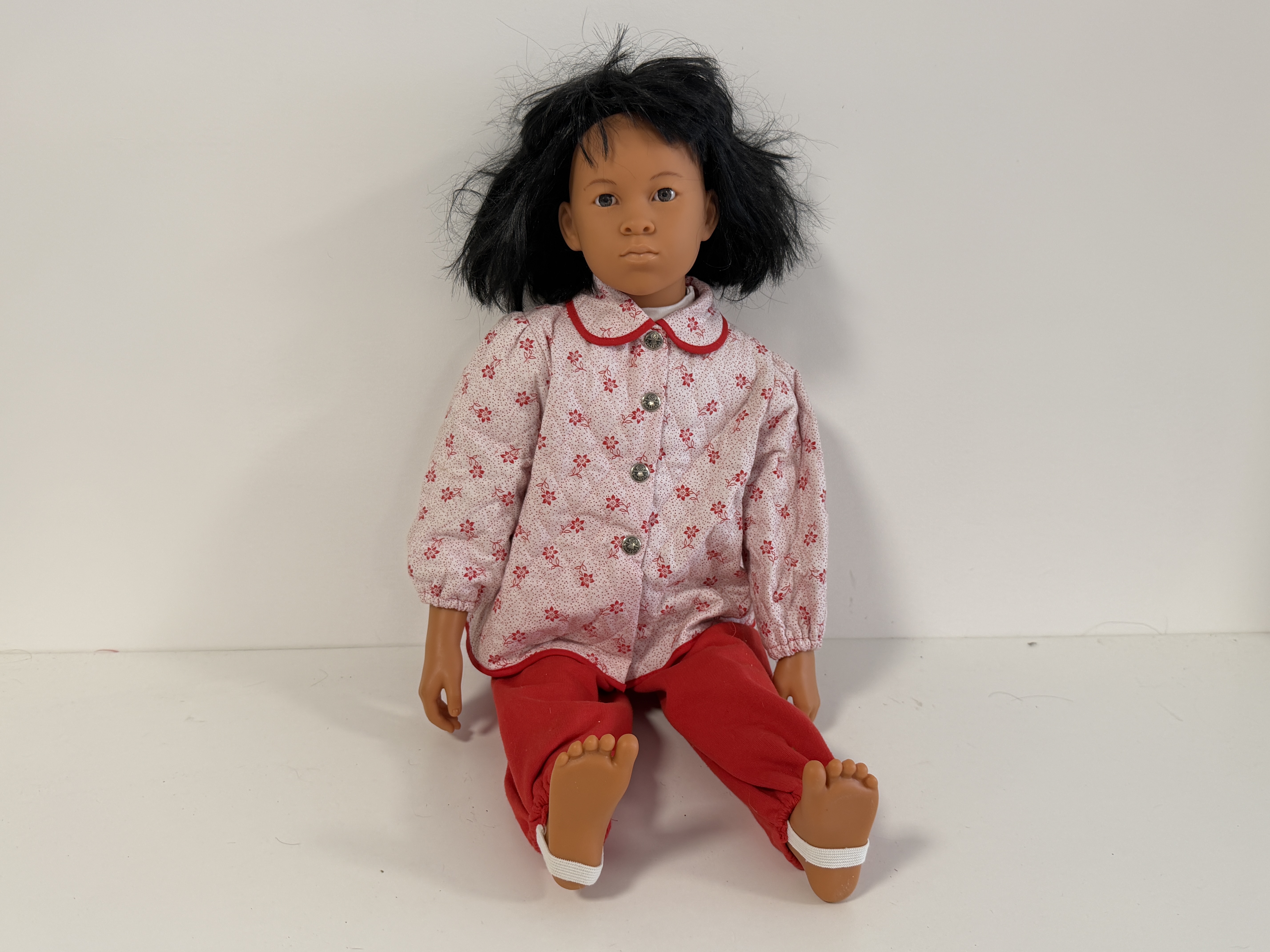 John Nissen Künstlerpuppe Vinyl Puppe 71 cm. Top Zustand 