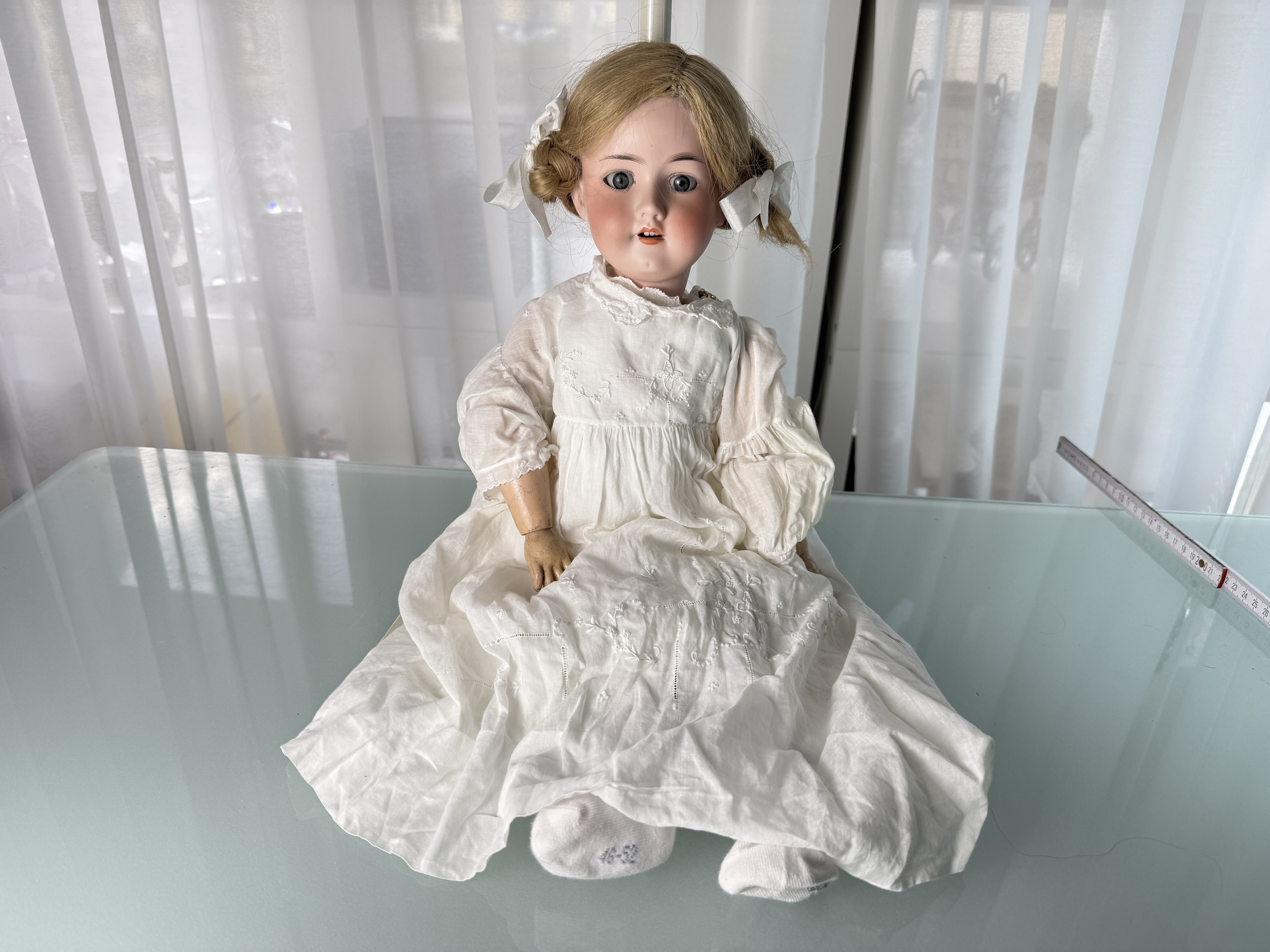 Künstlerpuppe Armand Marseille Alte Puppe 52 cm Zustand Siehe Fotos   