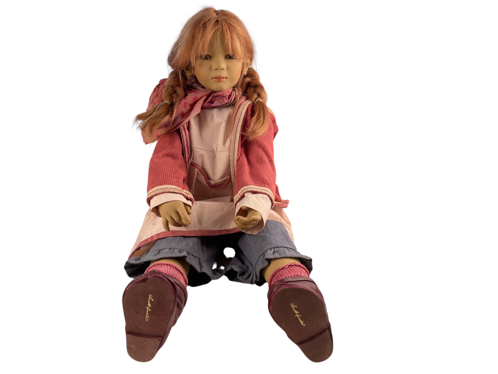 Annette Himstedt Vinyl Puppe 80 cm. Top Zustand   