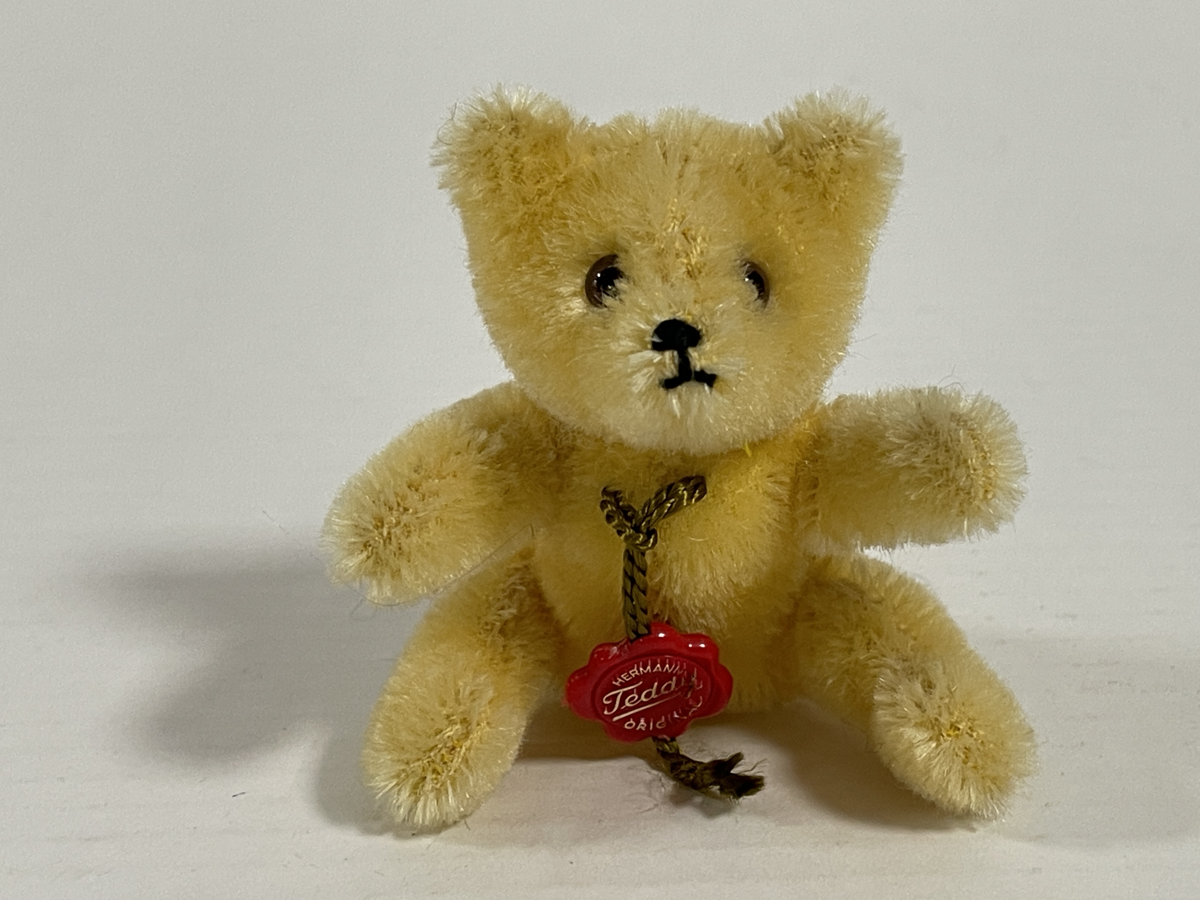 Hermann Sammler Teddy Bär 8 cm.  Top Zustand