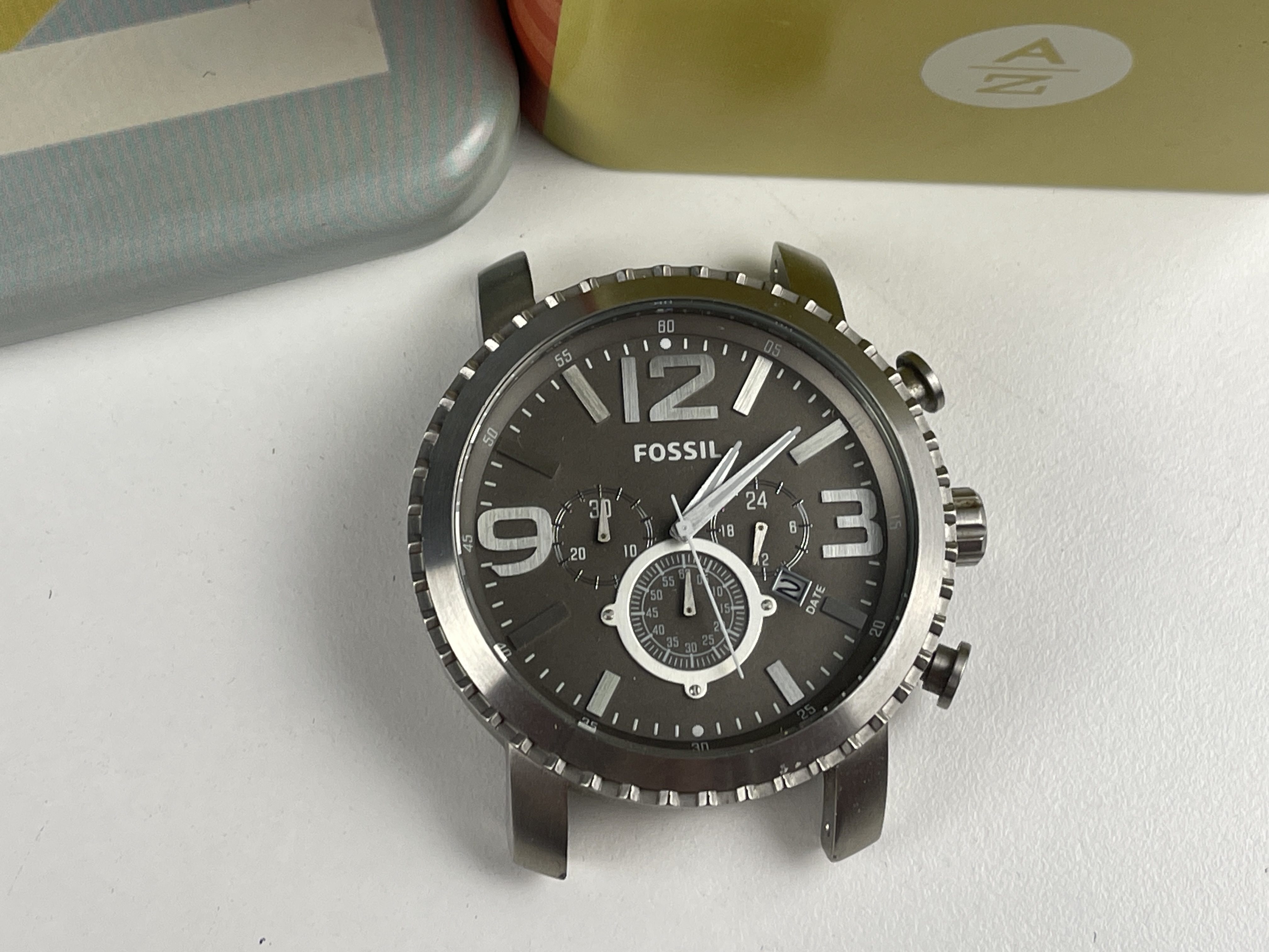 FOSSIL Herren Armbanduhr Chronograph  - Zustand siehe Fotos (Ohne Armband)
