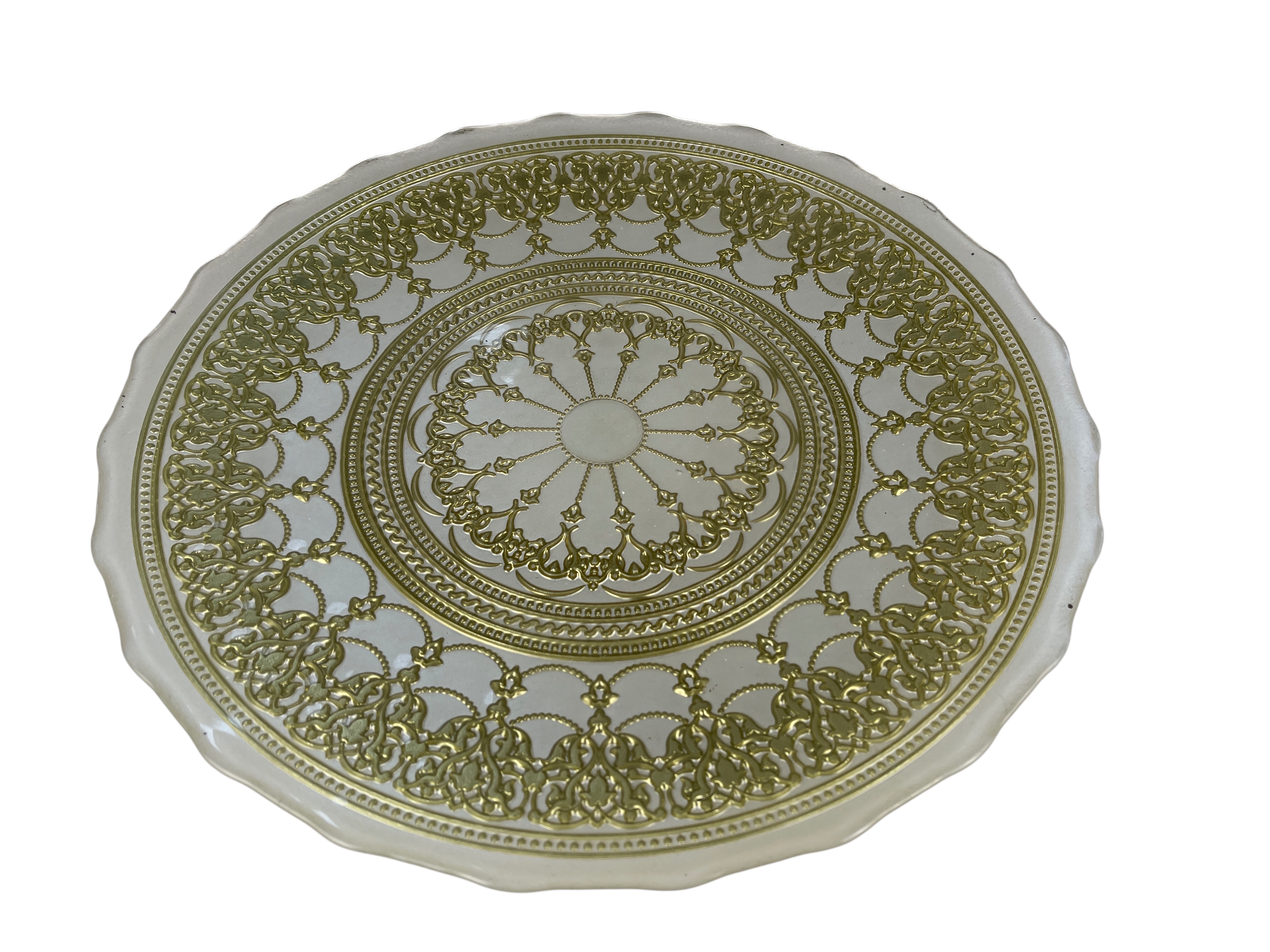 Sammlerteller Glas Teller 30 cm Ø. 1 Wahl - Top Zustand      