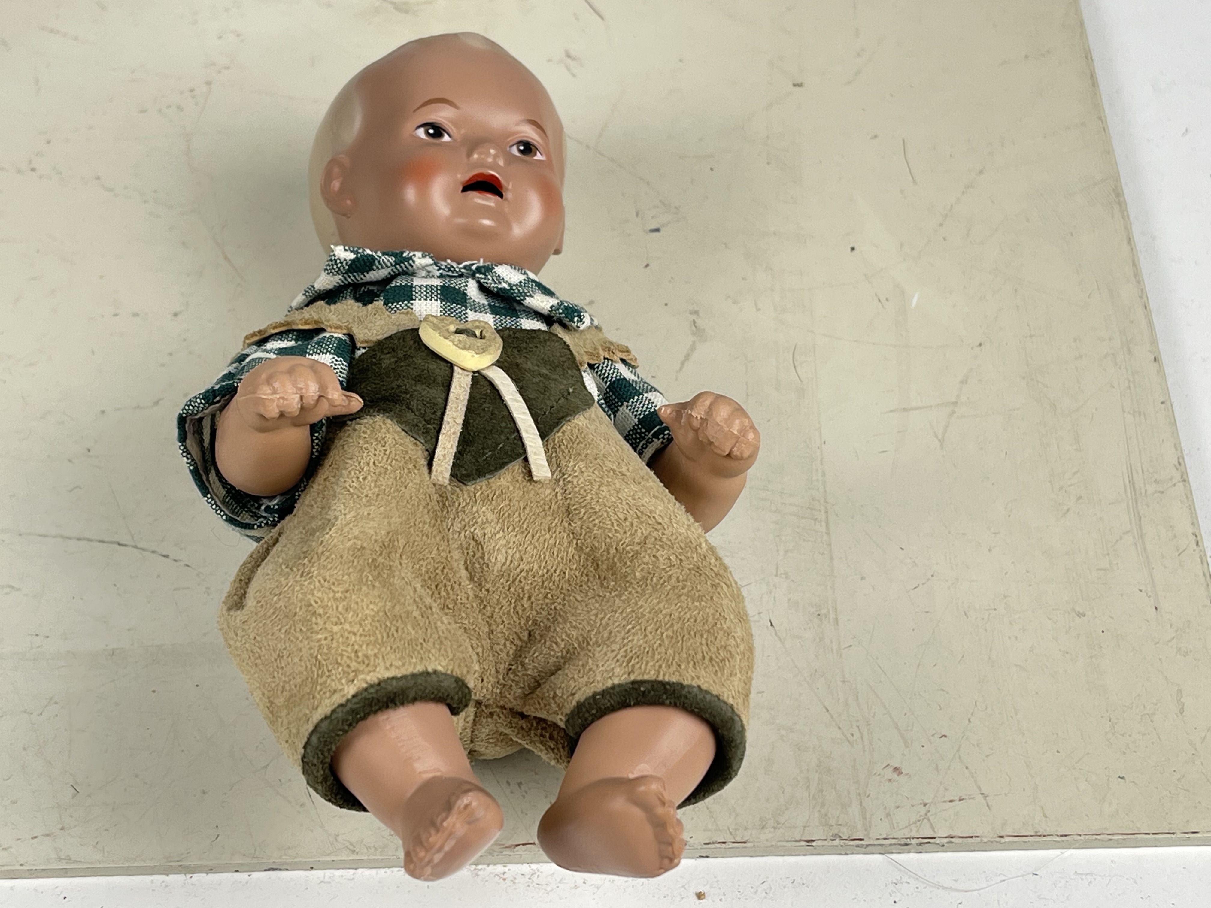 Schildkröt-Puppe Schildkrötpuppe Puppe 16 cm. Top Zustand  