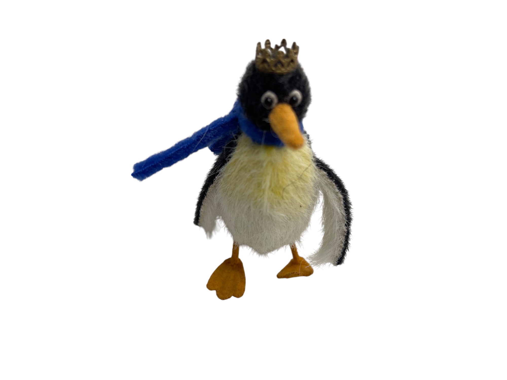 Künstler Stofftier Pinguin 8 cm. - Top Zustand.    