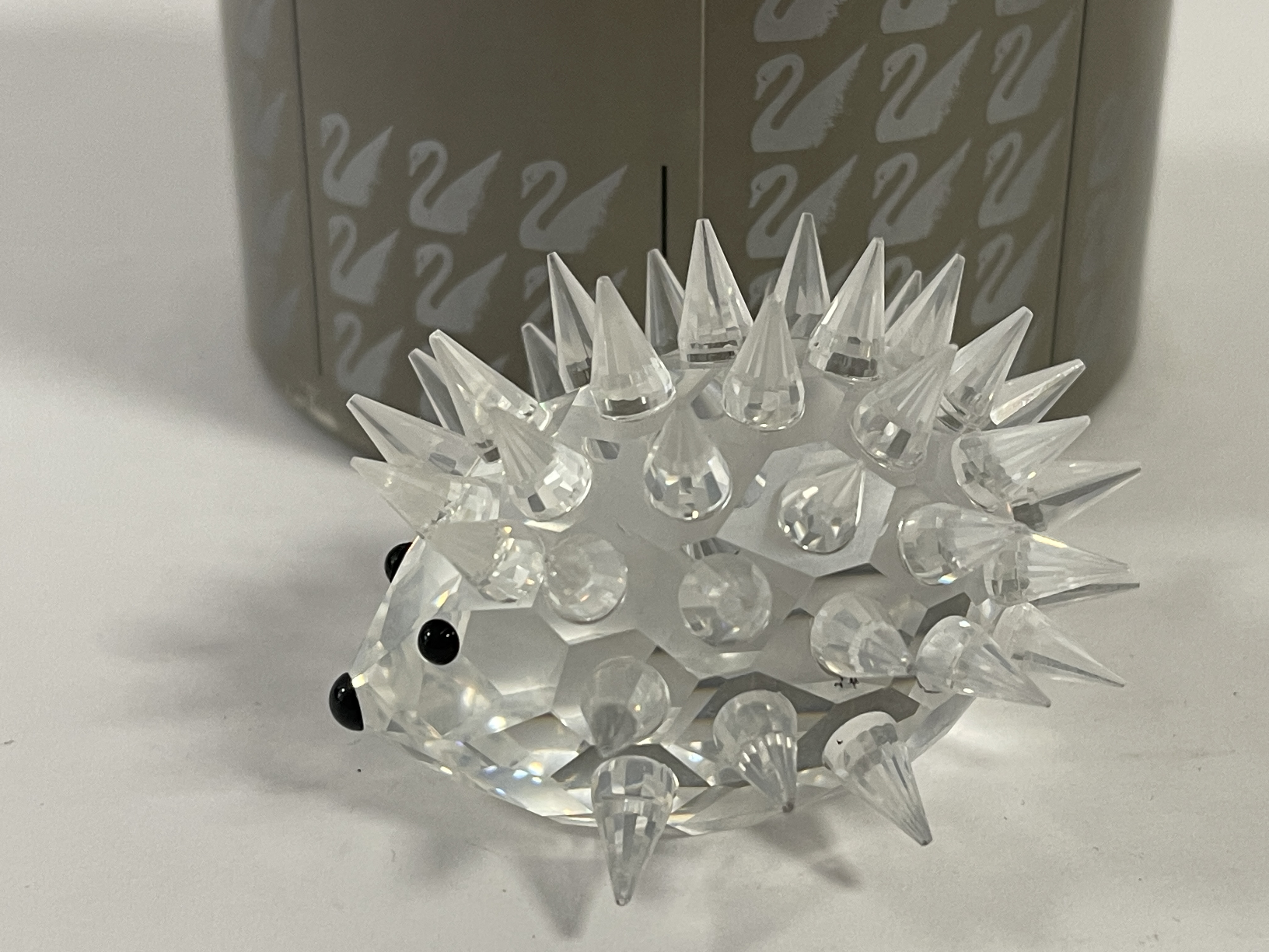 Swarovski Figur Kristall 013265 Igel 6 cm. Ovp + Zertifikat + Top Zustand  