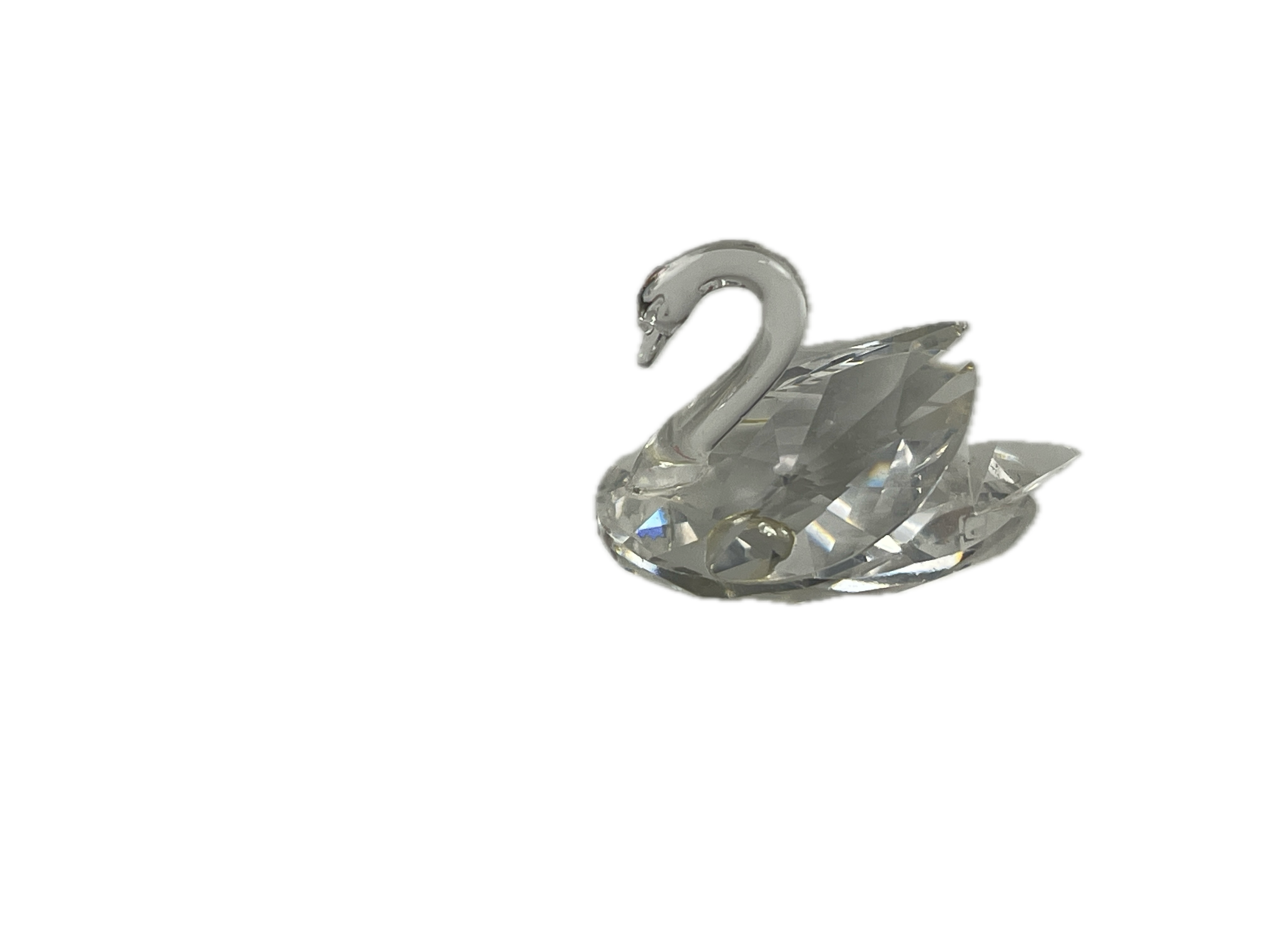Swarovski Figur Kristall Schwan 2,5 cm. Top Zustand.   