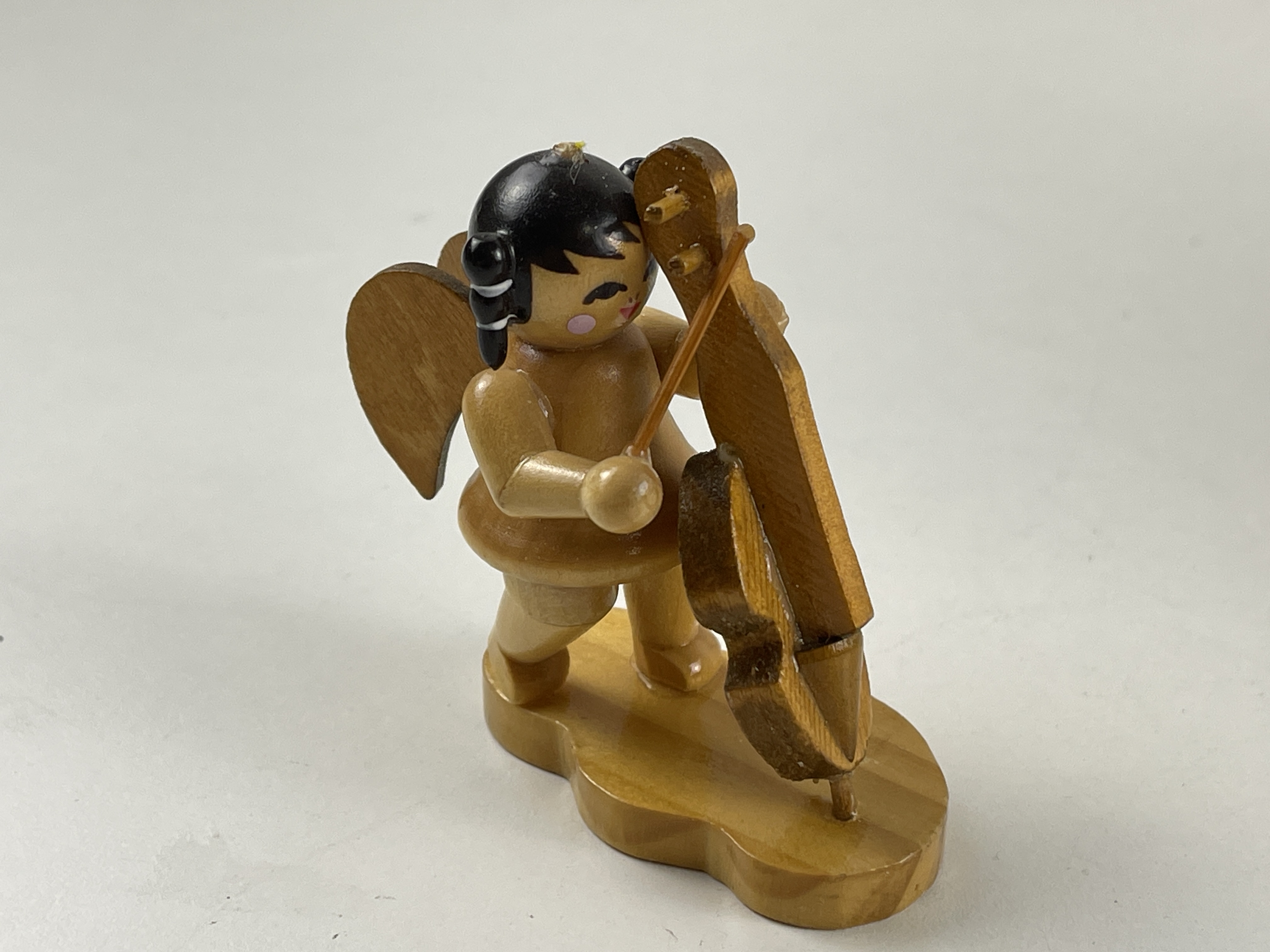 Erzgebirge Figur Engel 6,5 cm. Zustand siehe Fotos  