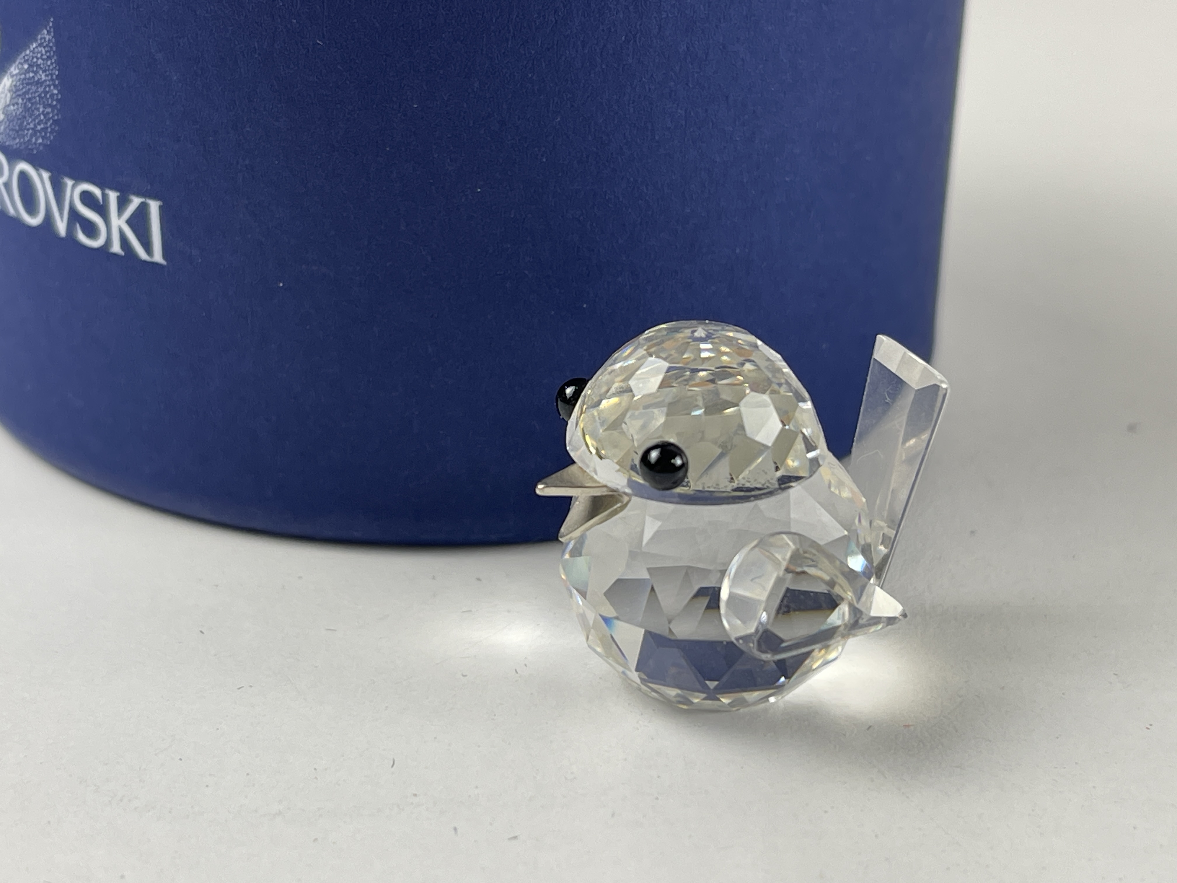  Swarovski Figur Kristall 010017 Spatz 3 cm. Ovp & Zertifikat + Top Zustand.  