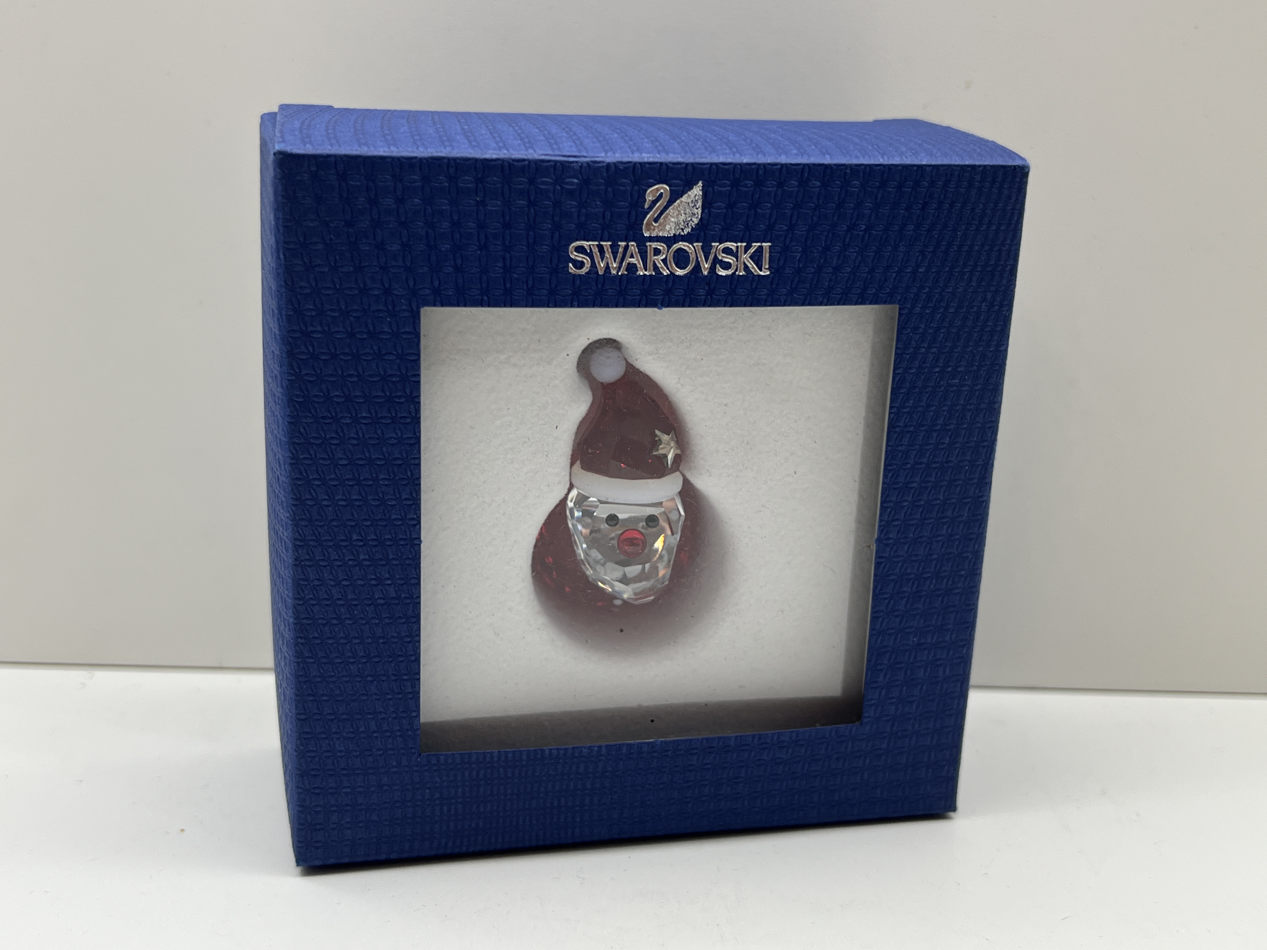 Swarovski Figur 1143323 Schaukelnder Weihnachtsmann 5 cm. Ovp & Zertifikat.  Top Zustand  