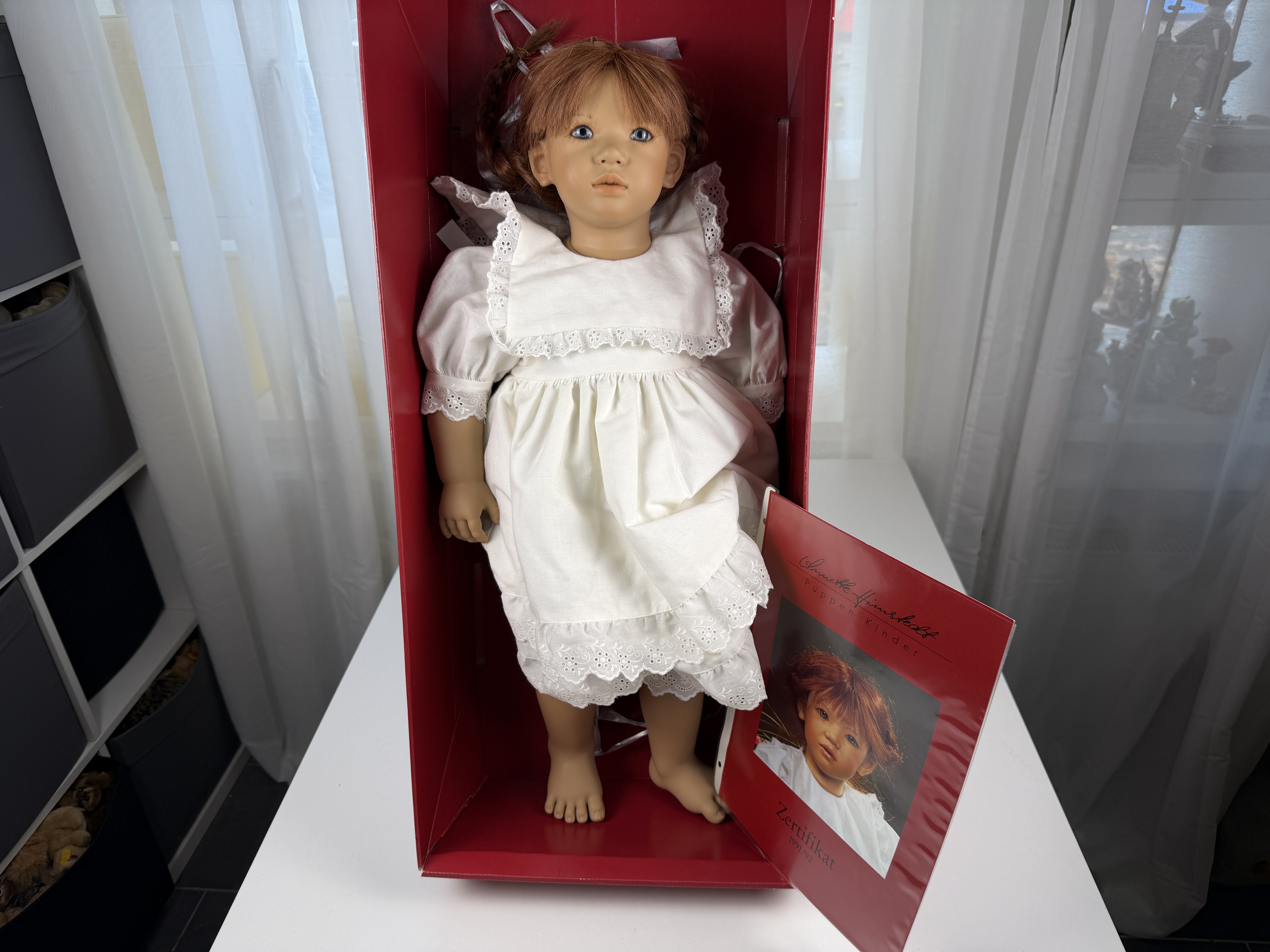 Künstlerpuppe Annette Himstedt Puppe Liliane 65 cm. Top Zustand.  