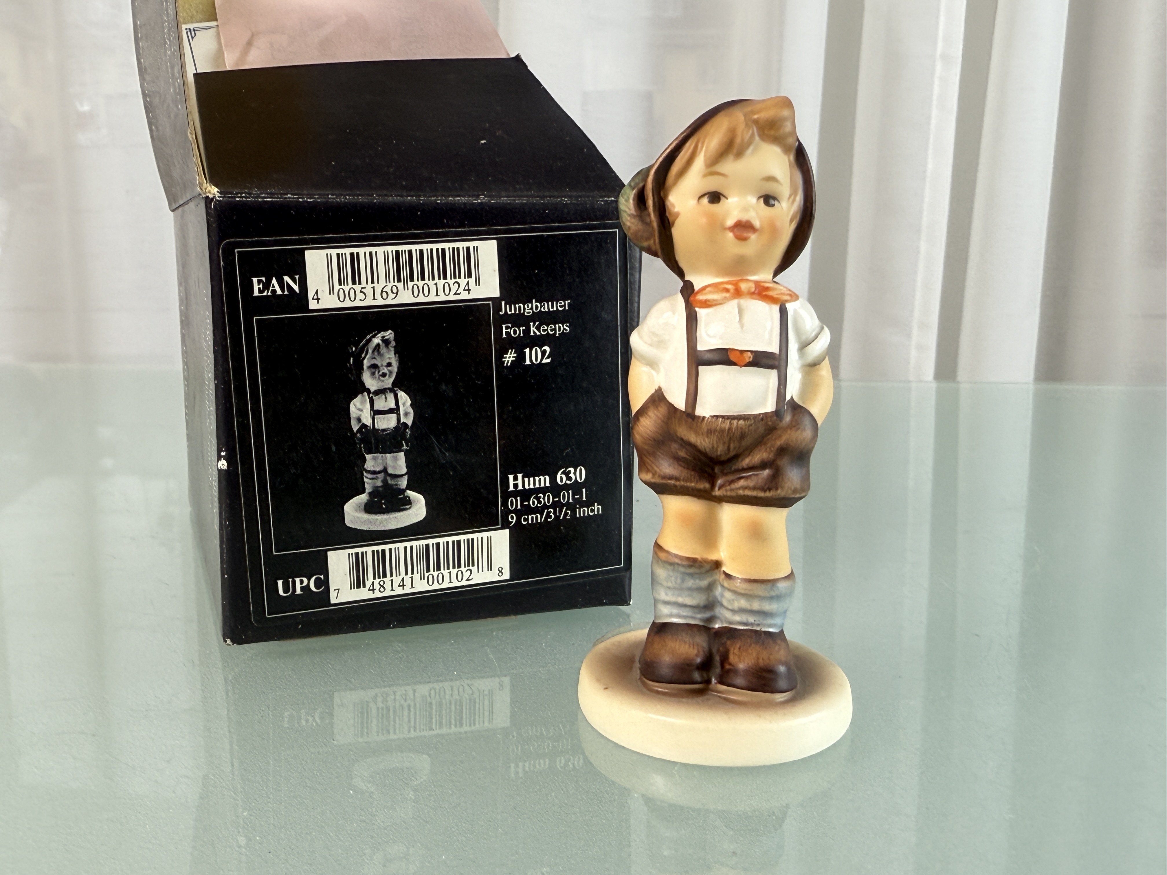  M.I. Hummel Figur 630 Jungbauer 9,5 cm. 1 Wahl. Top Zustand  