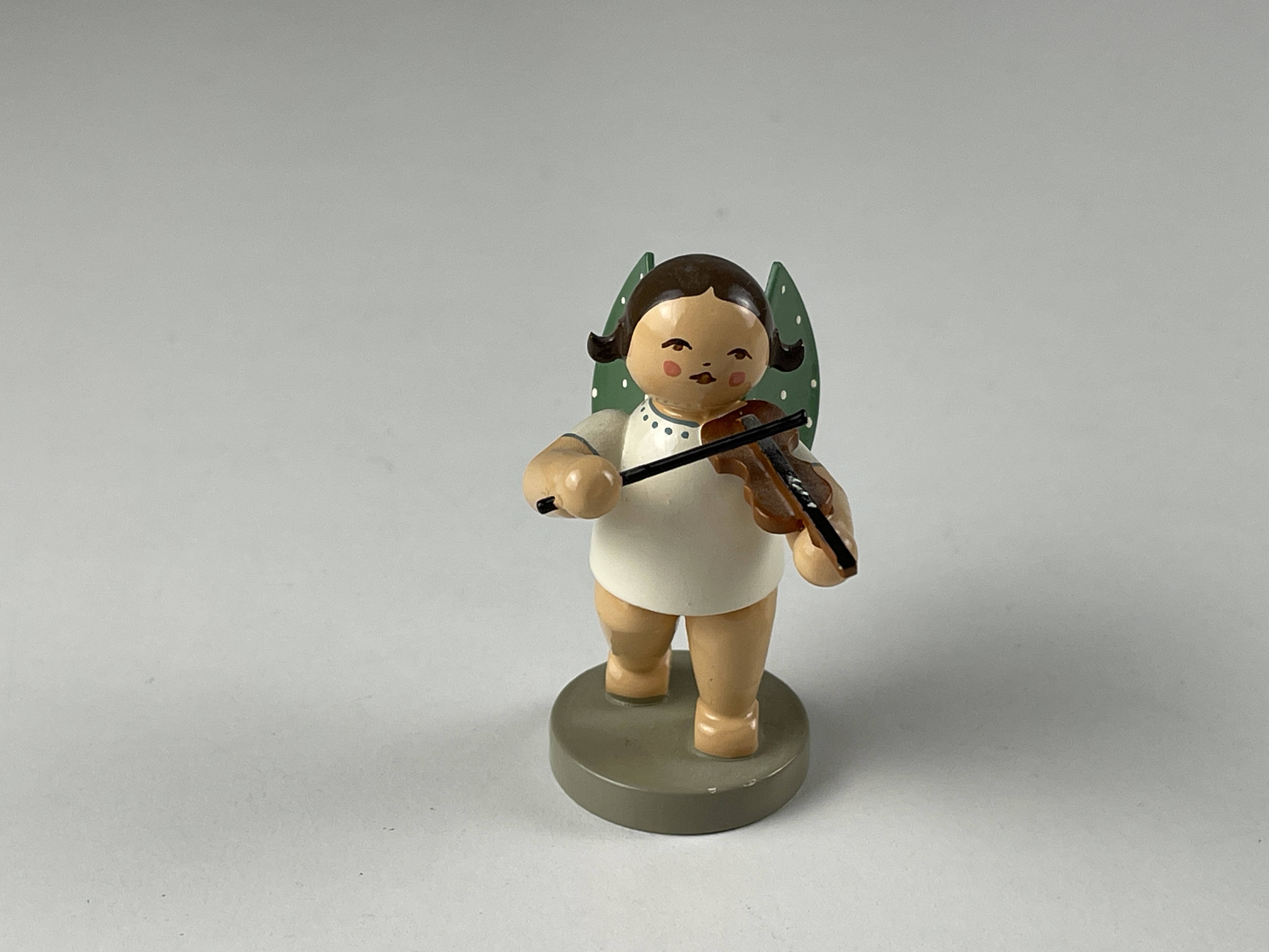 Erzgebirge Wendt und Kühn Erzgebirge Figur Engel 6,5 cm. Top Zustand 