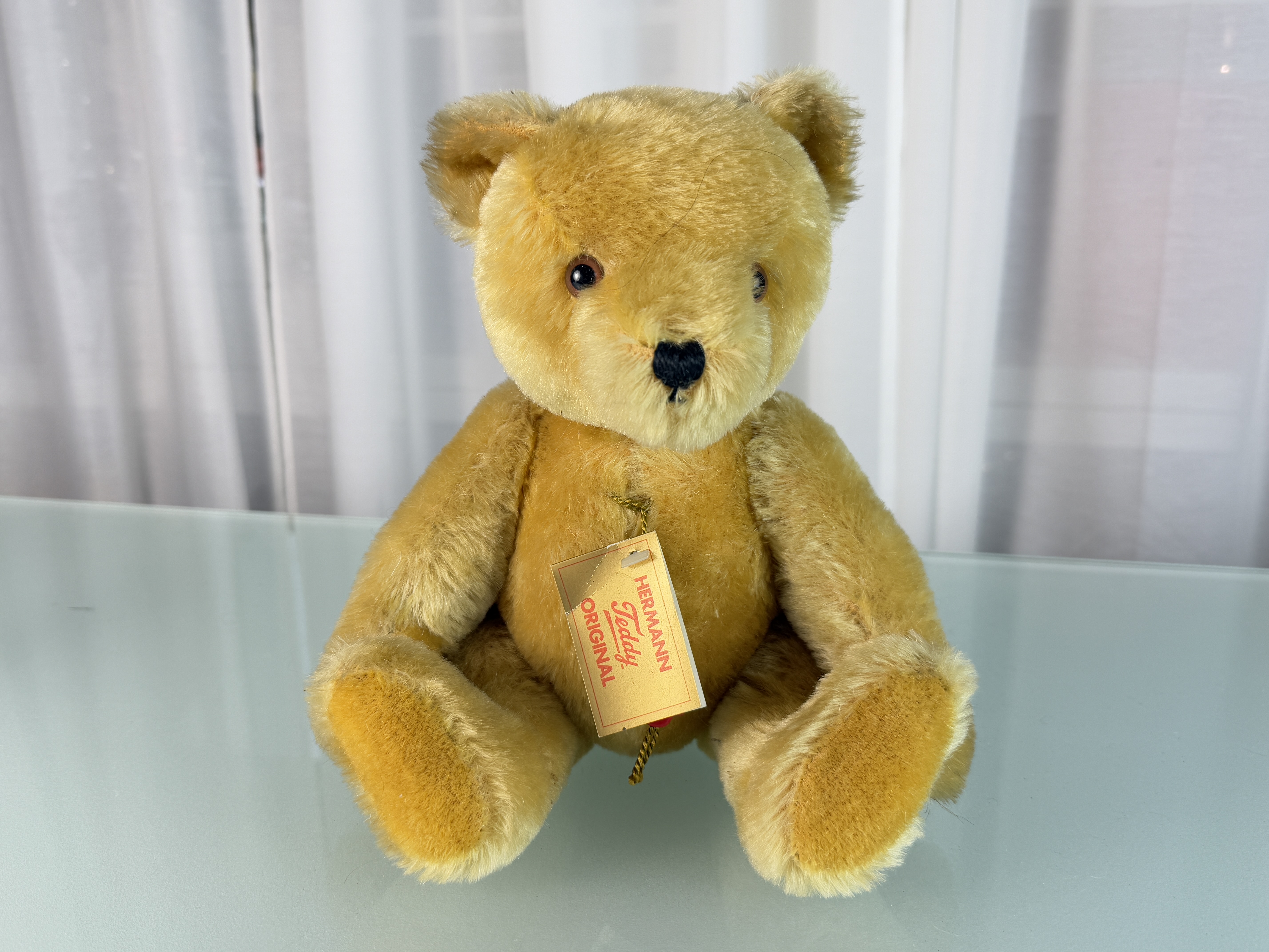 Hermann Teddy Bär 31 cm Top Zustand  Nichtraucherhaushalt