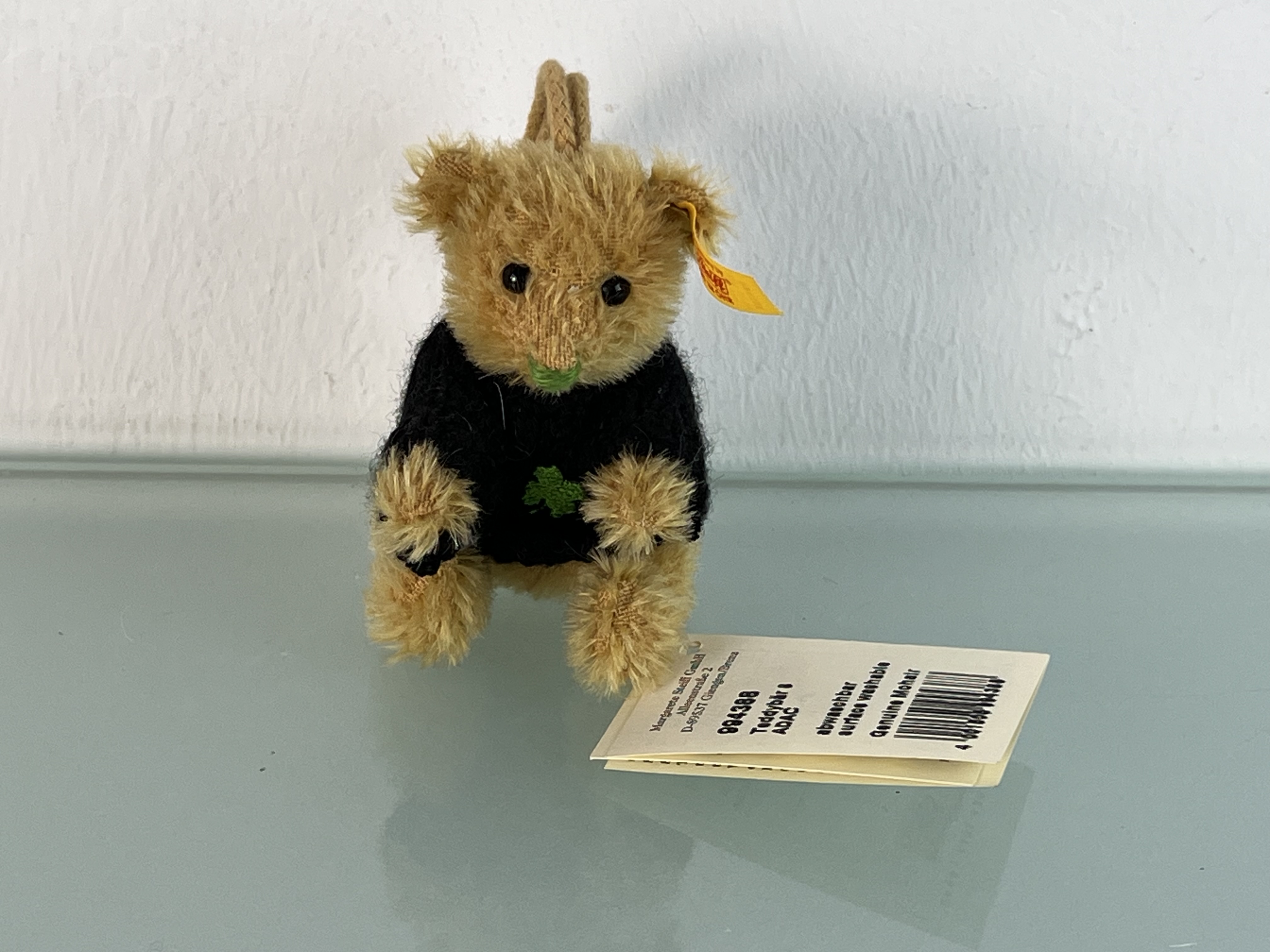Steiff Schlüsselanhänger 994388 ADAC Teddy Bär 8cm. Top Zustand siehe Fotos