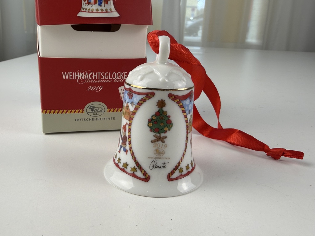  Hutschenreuther 2019 Weihnachtsglocke. Top Zustand.  