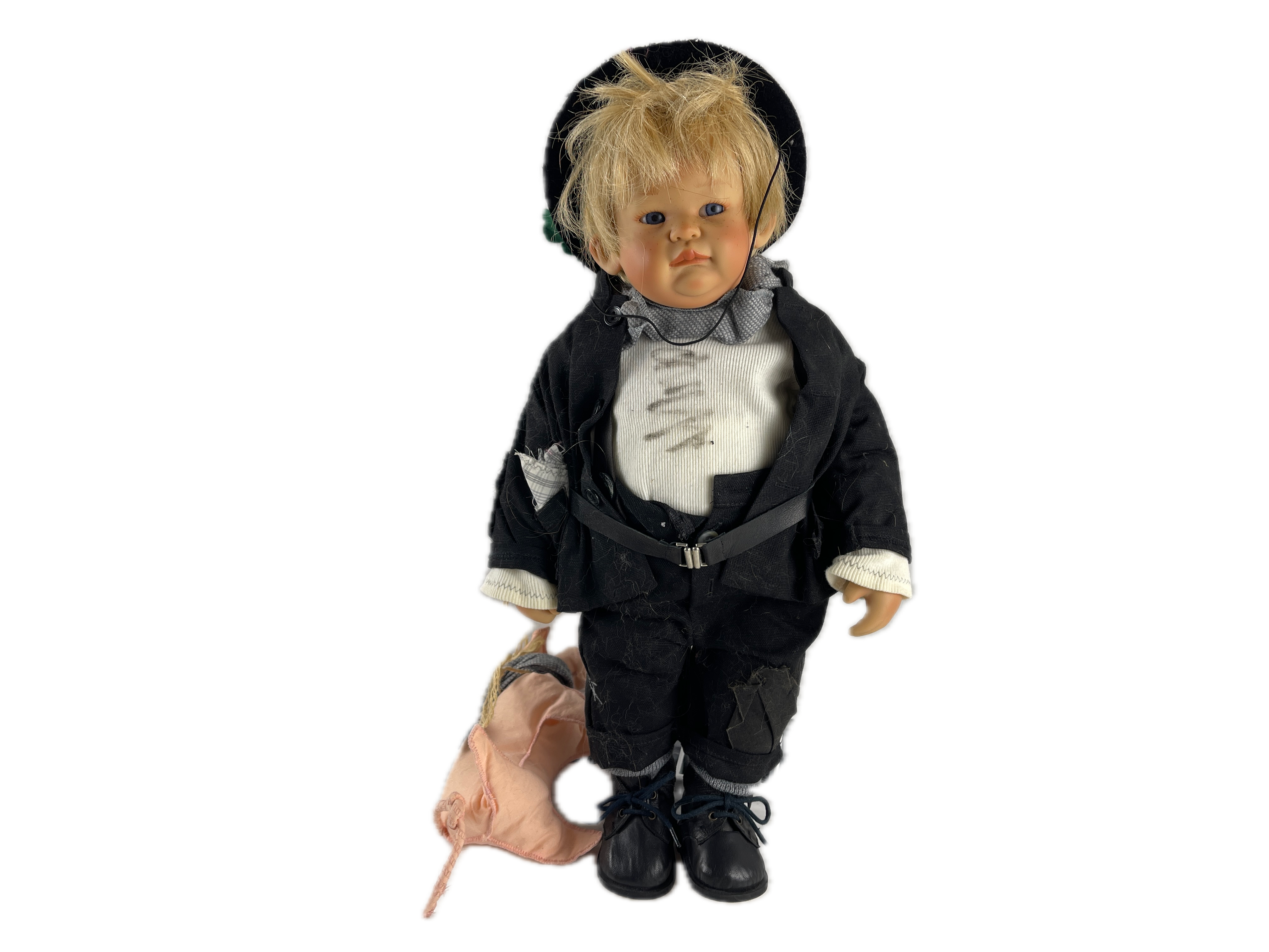 Künstlerpuppe Götz Vinyl Puppe Künstlerpuppe 46 cm. Top Zustand