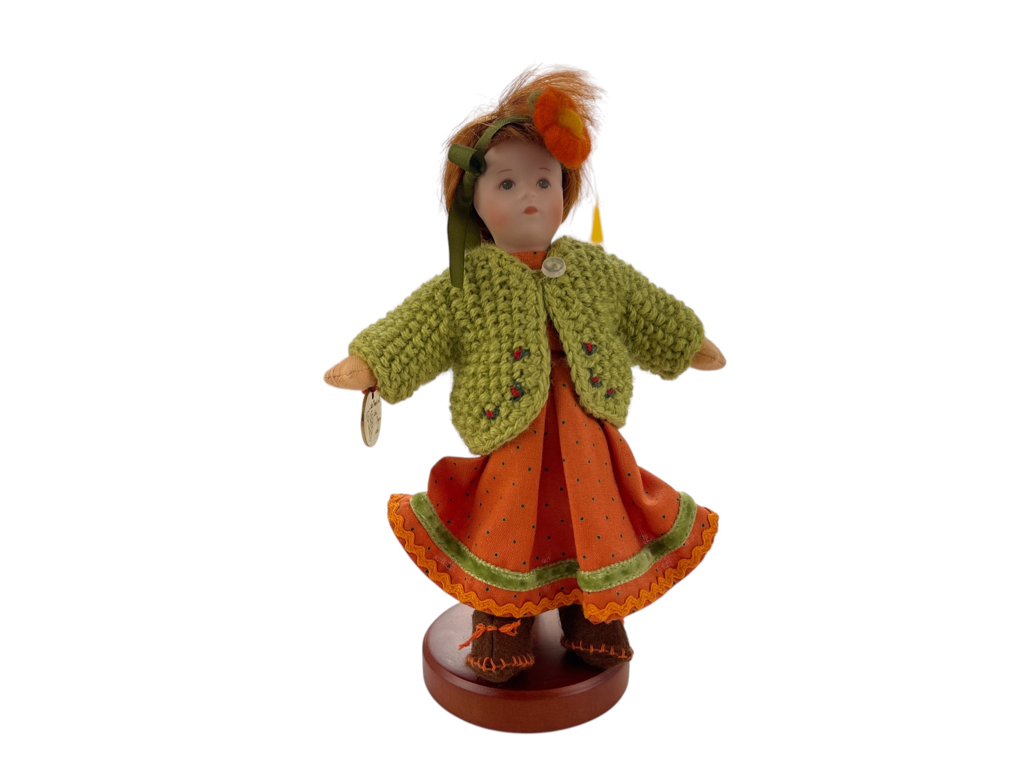 Käthe Kruse Sammler Puppe 15 cm. Top Zustand    