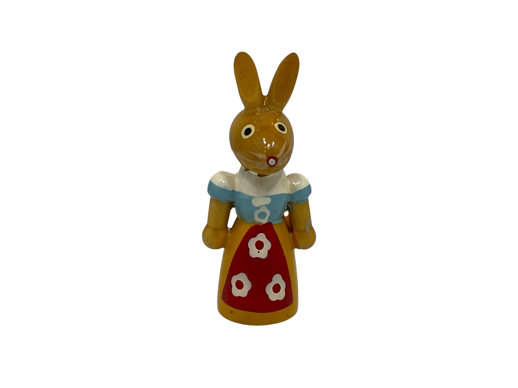 Erzgebirge Figur Hase 5,5 cm. Top Zustand  