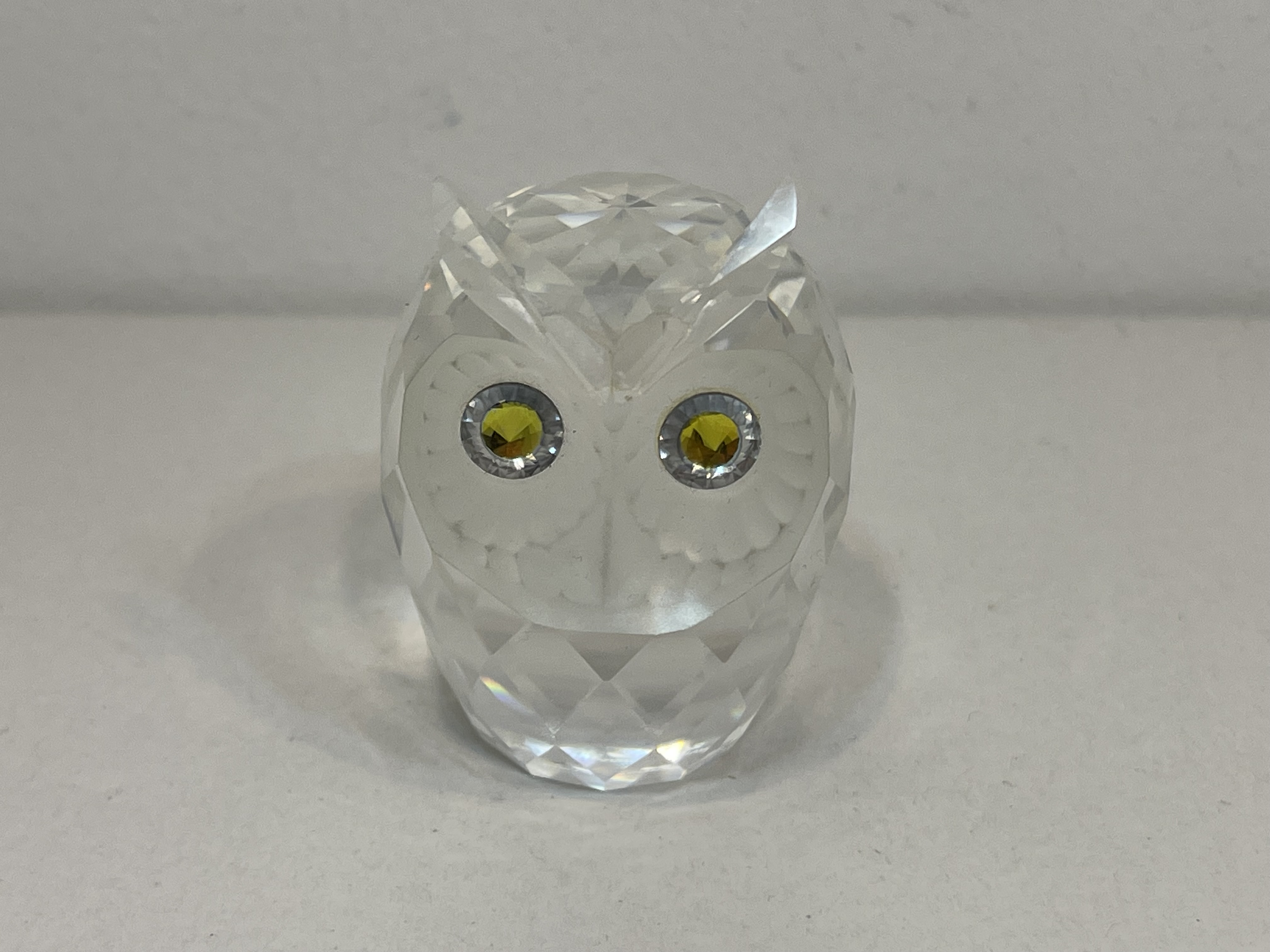 Swarovski Figur Kristall 046000 Eule 5,3 cm. Top Zustand  