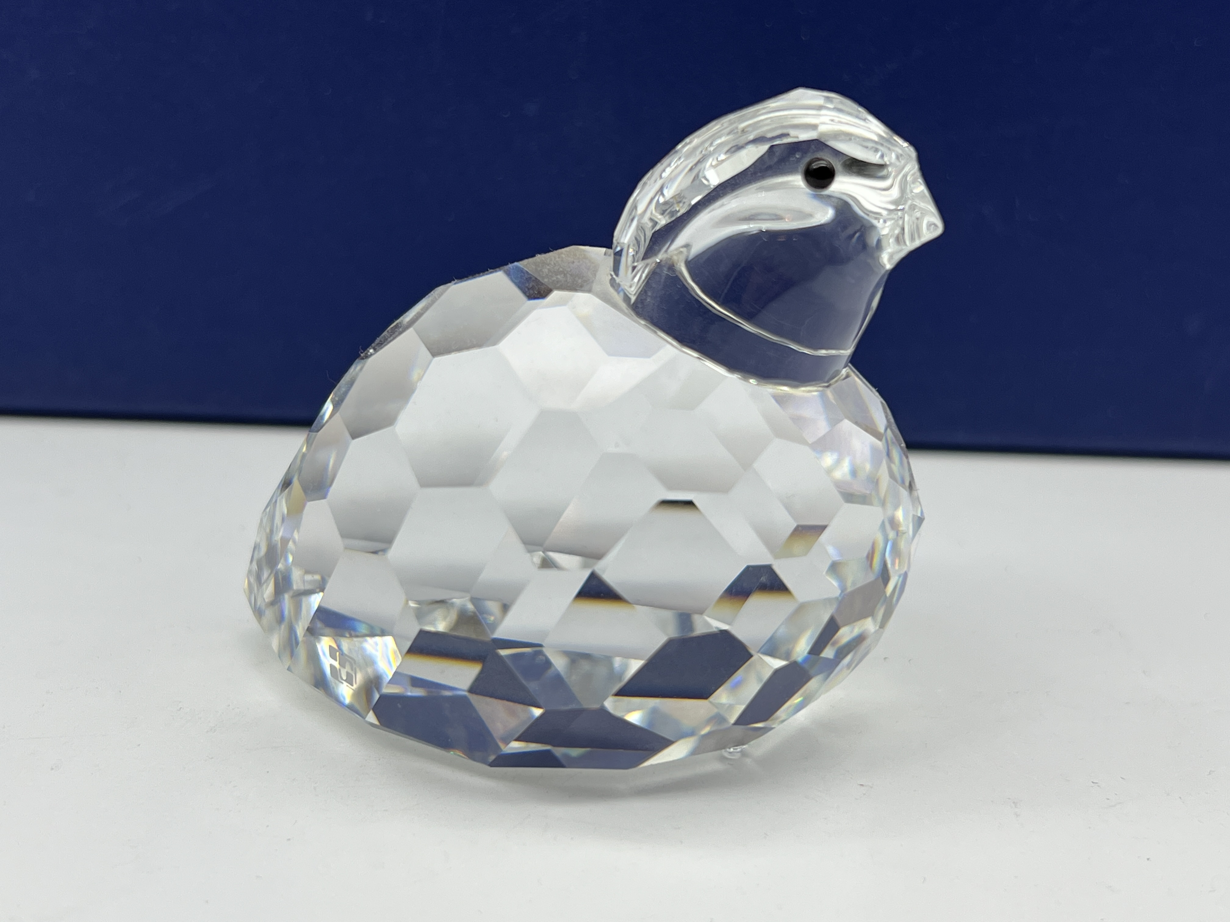 Swarovski Figur Kristall 014468 Rebhuhn 5,5 cm. Top Zustand   