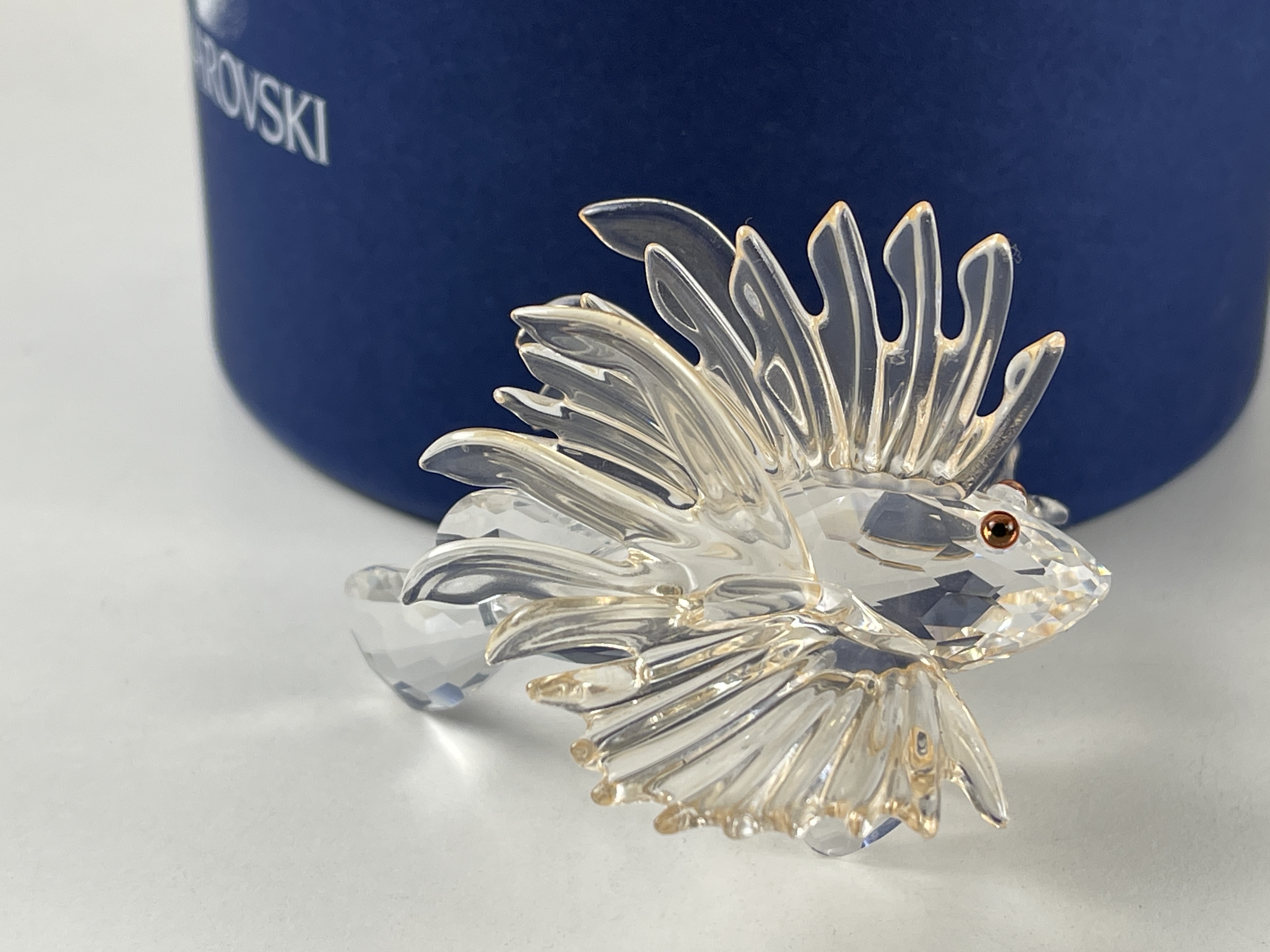 Swarovski Figur Kristall 604011 Feuerfisch 7 cm. Ovp & Zertifikat. Top Zustand 
