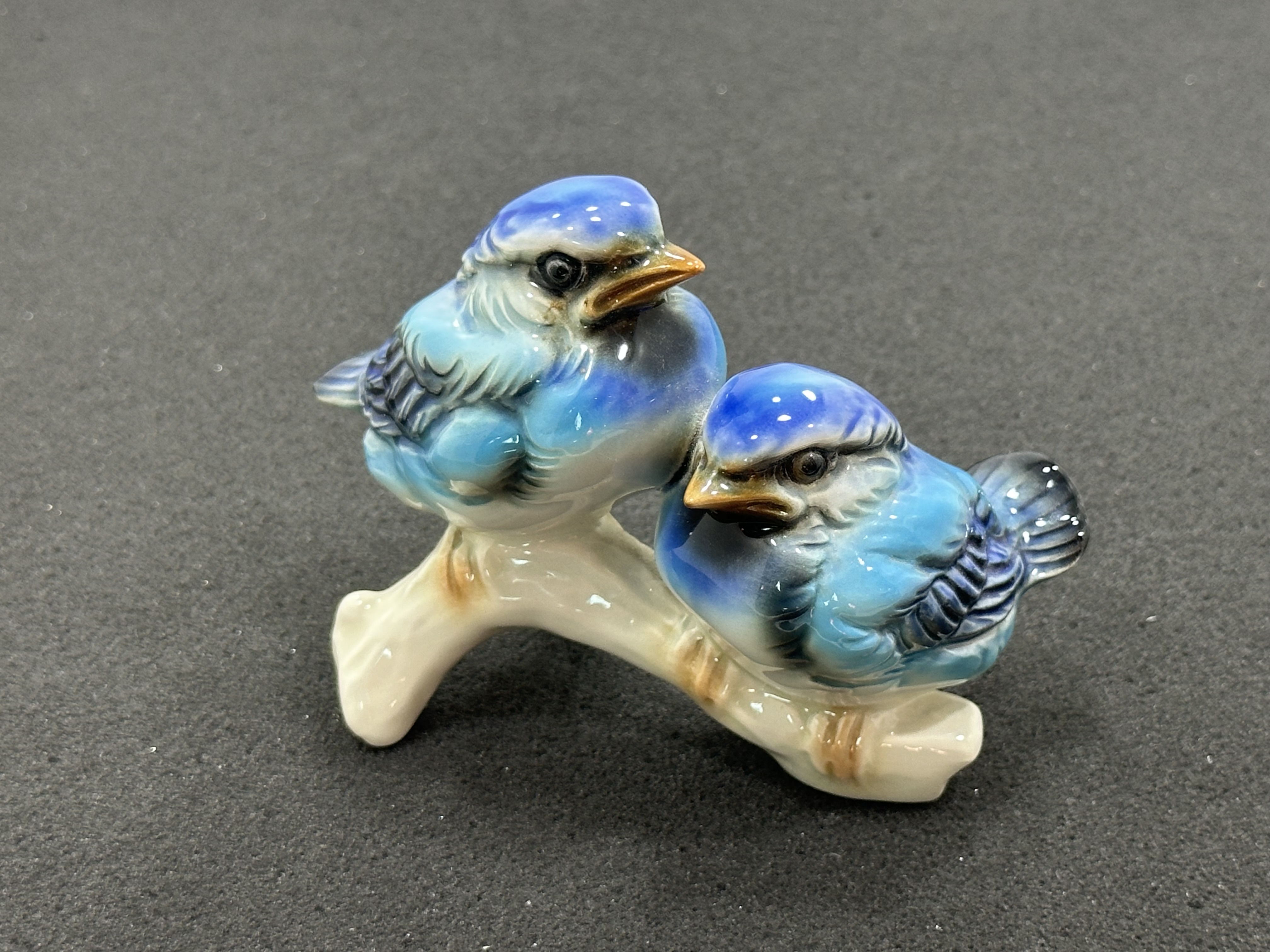 Goebel Figur 38 135-08 Blaue Spatzen 8,5 x 10,5 cm 1 Wahl. Top Zustand