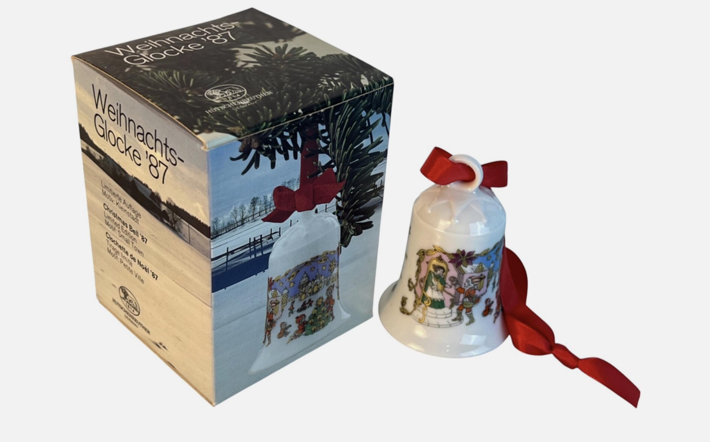  Hutschenreuther Weihnachtsmann Glocke 1987. Top Zustand.  Aktion