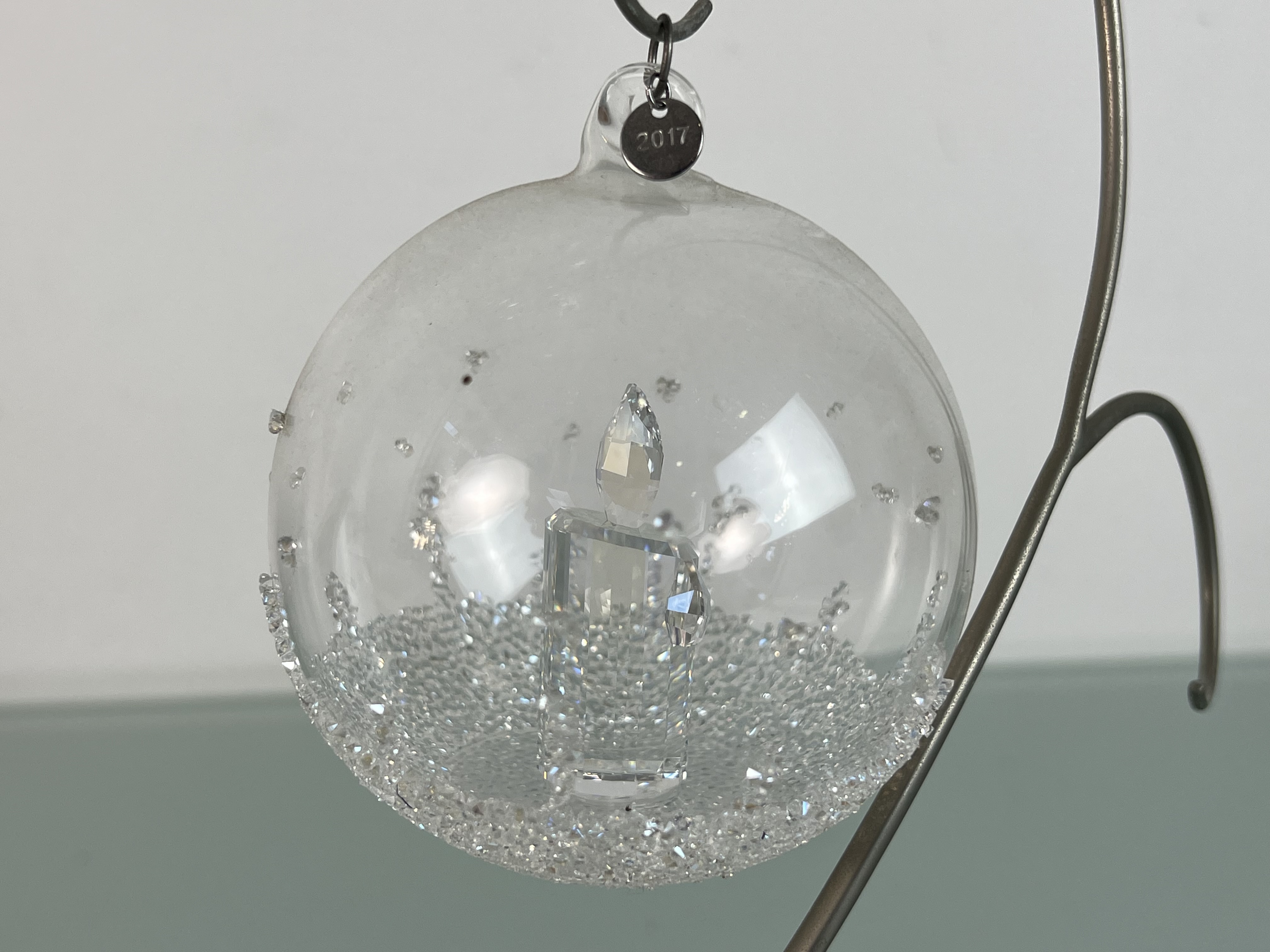  Swarovski Figur 5241591 Weihnachtskugel 2017 Ornament. Top Zustand. Siehe Bilder
